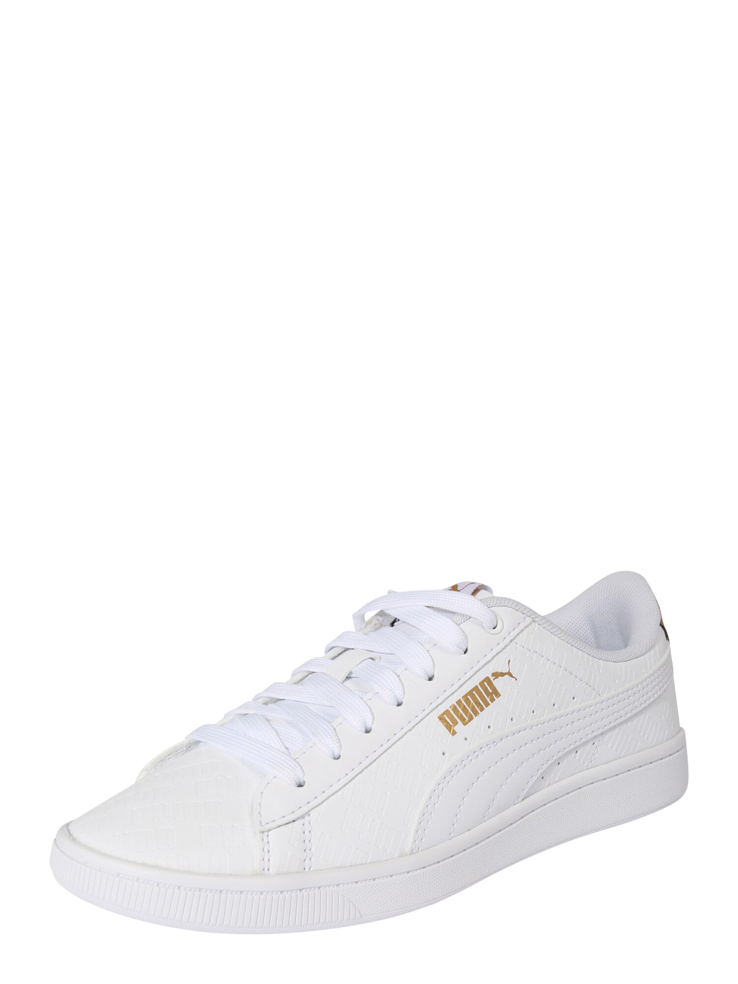 PUMA Sportbačiai be auliuko 'Vikky v2 Sig'  auksas / balta