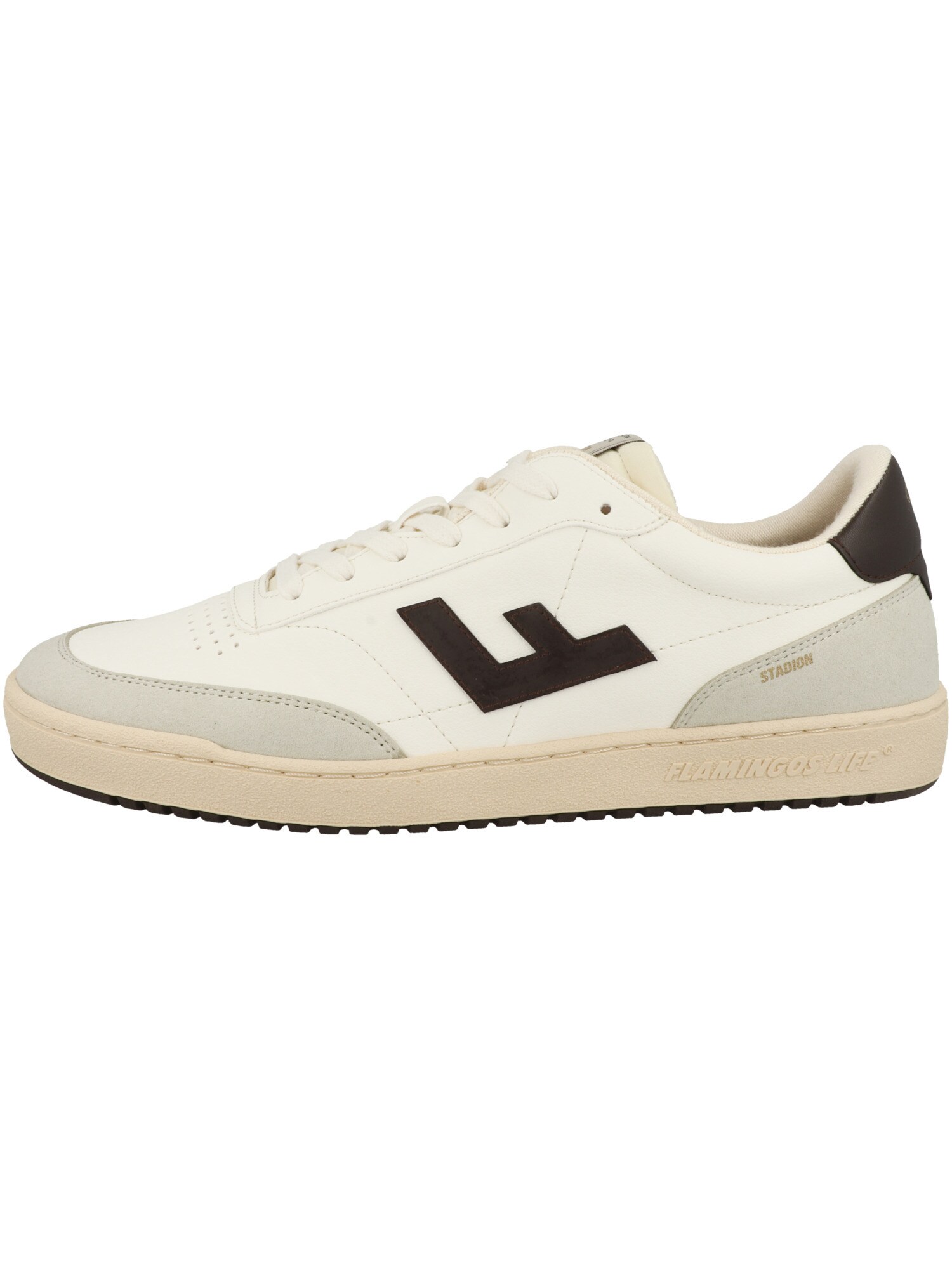 Flamingos' Life Zapatillas deportivas bajas ' Stadion '  crema / gris / negro