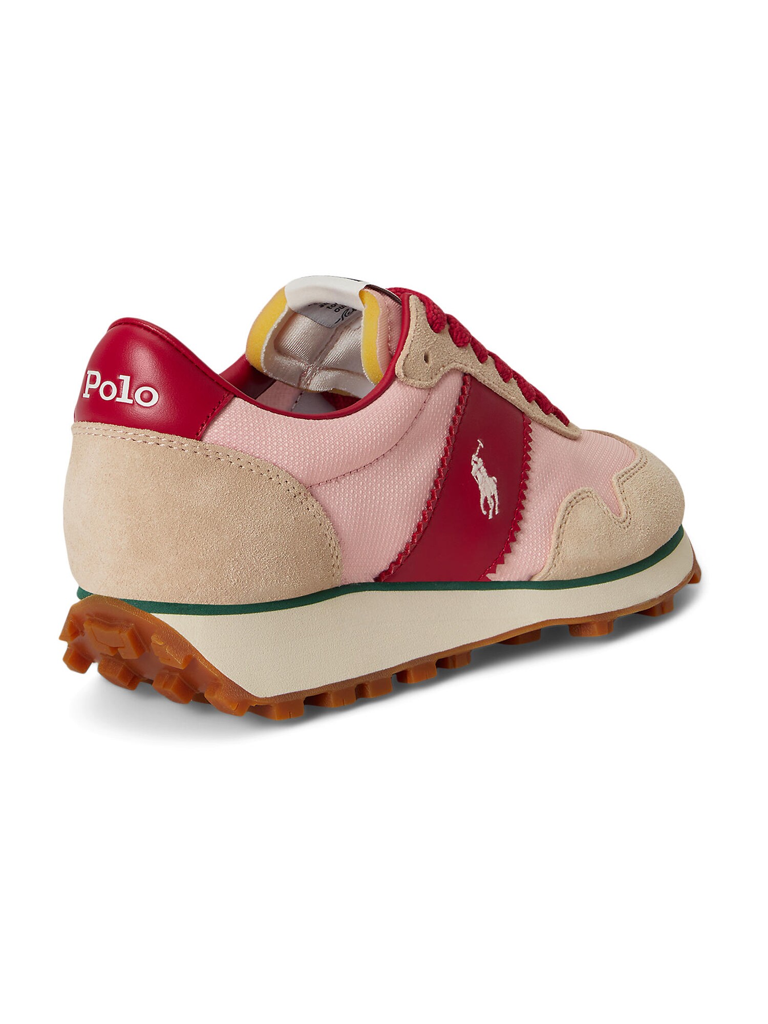 Polo Ralph Lauren Zapatillas deportivas bajas  rosa / talco / rojo – imagen 4