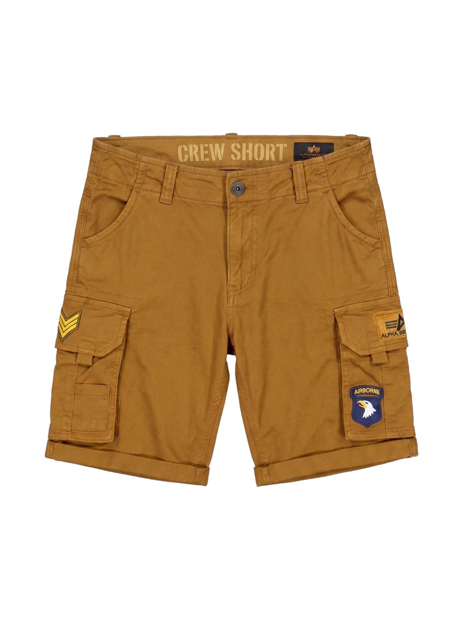 ALPHA INDUSTRIES Pantalón cargo  curry