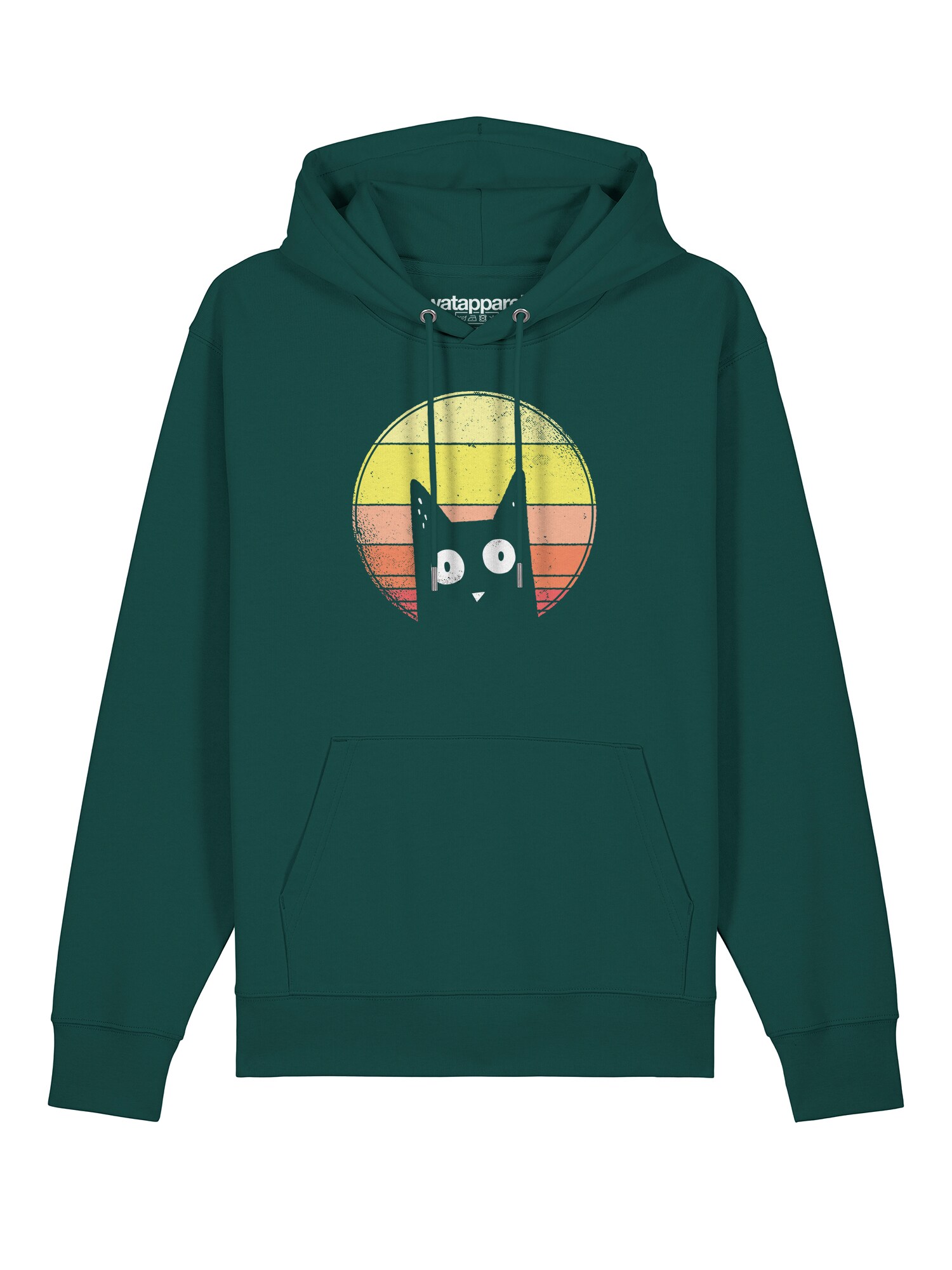 Thumbnail - Sweatshirt ' Sunset Cat '