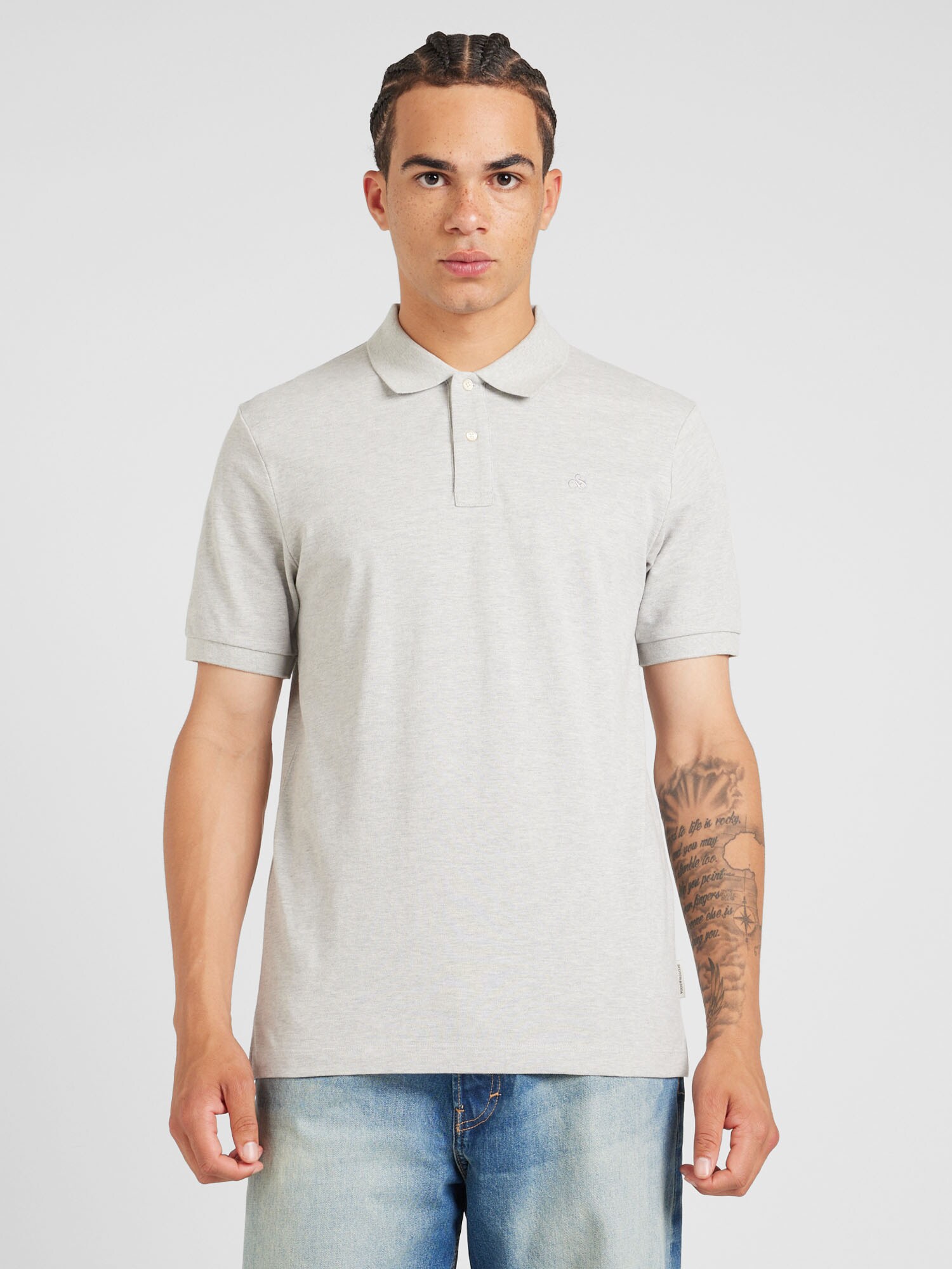 SCOTCH & SODA Póló  szürke melír termék 2. képe