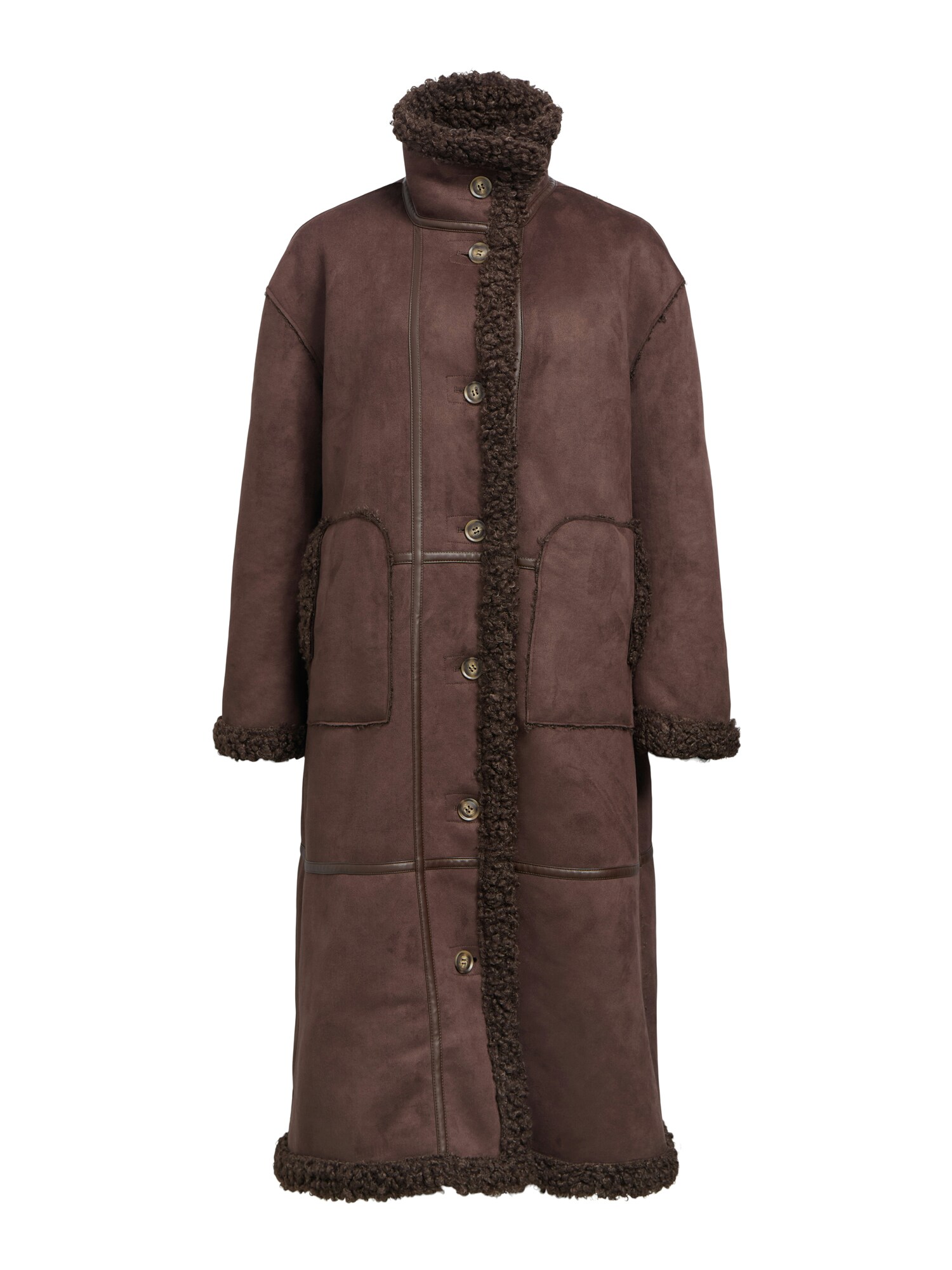 OBJECT Abrigo de invierno 'OBJOAKLYN' chocolate