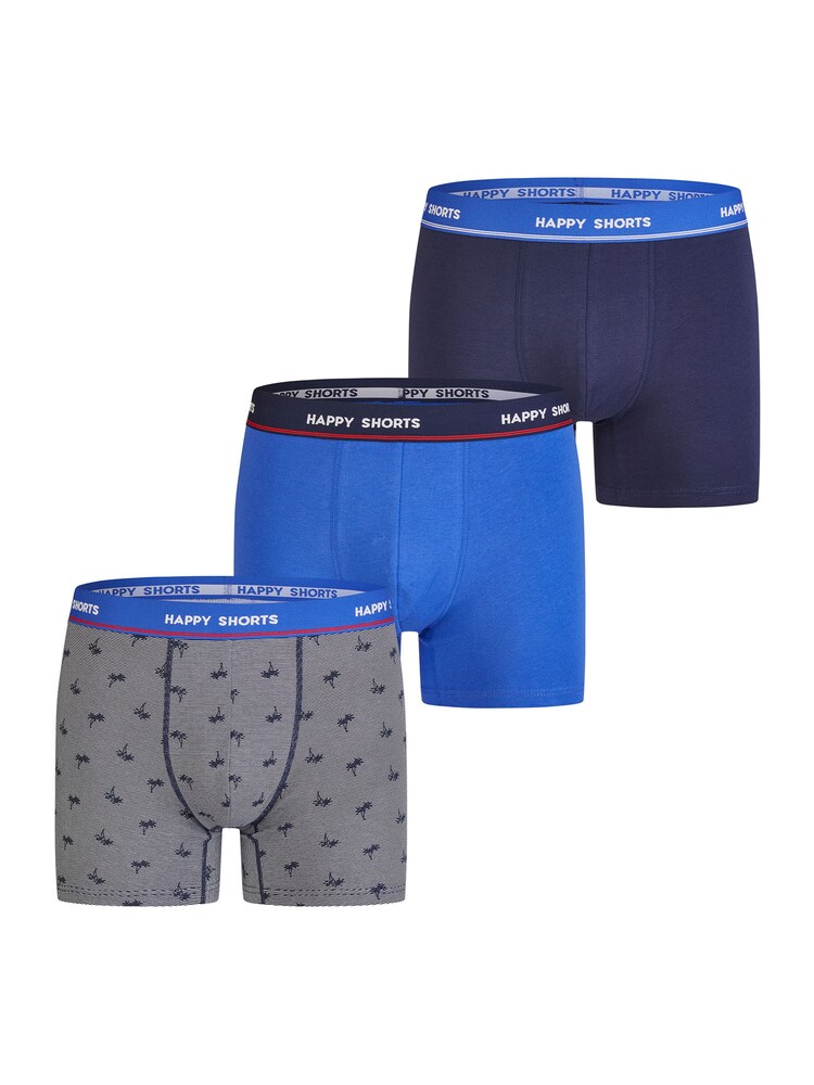 Happy Shorts Retro Boxer ' Jersey ' Herren Größe XXL dunkelblau