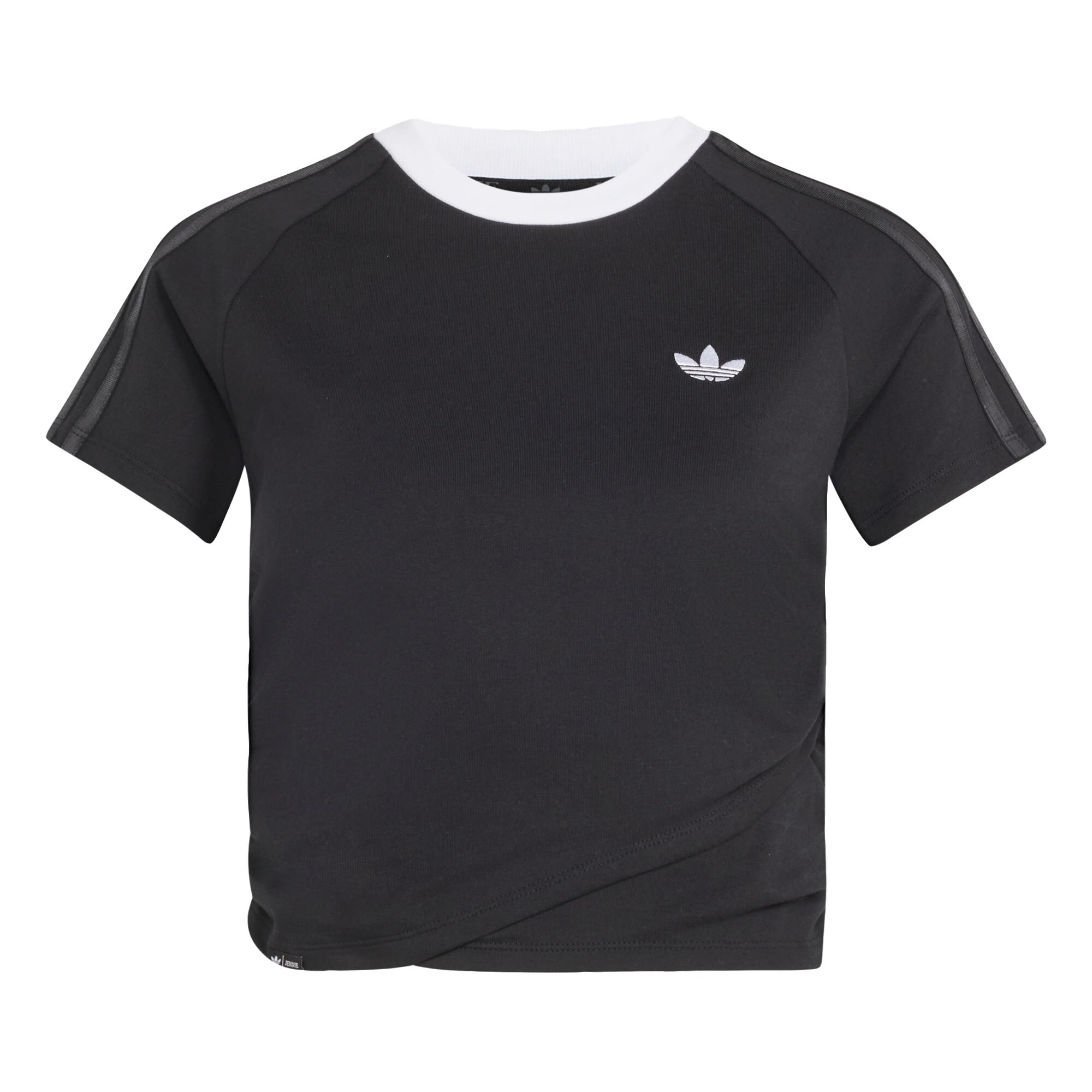 ADIDAS ORIGINALS Camiseta 'Adiluna Season 2 X Jennie' negro / blanco