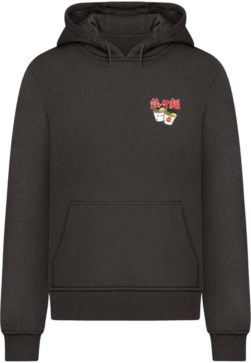 Sweatshirt gul / knallröd / svart