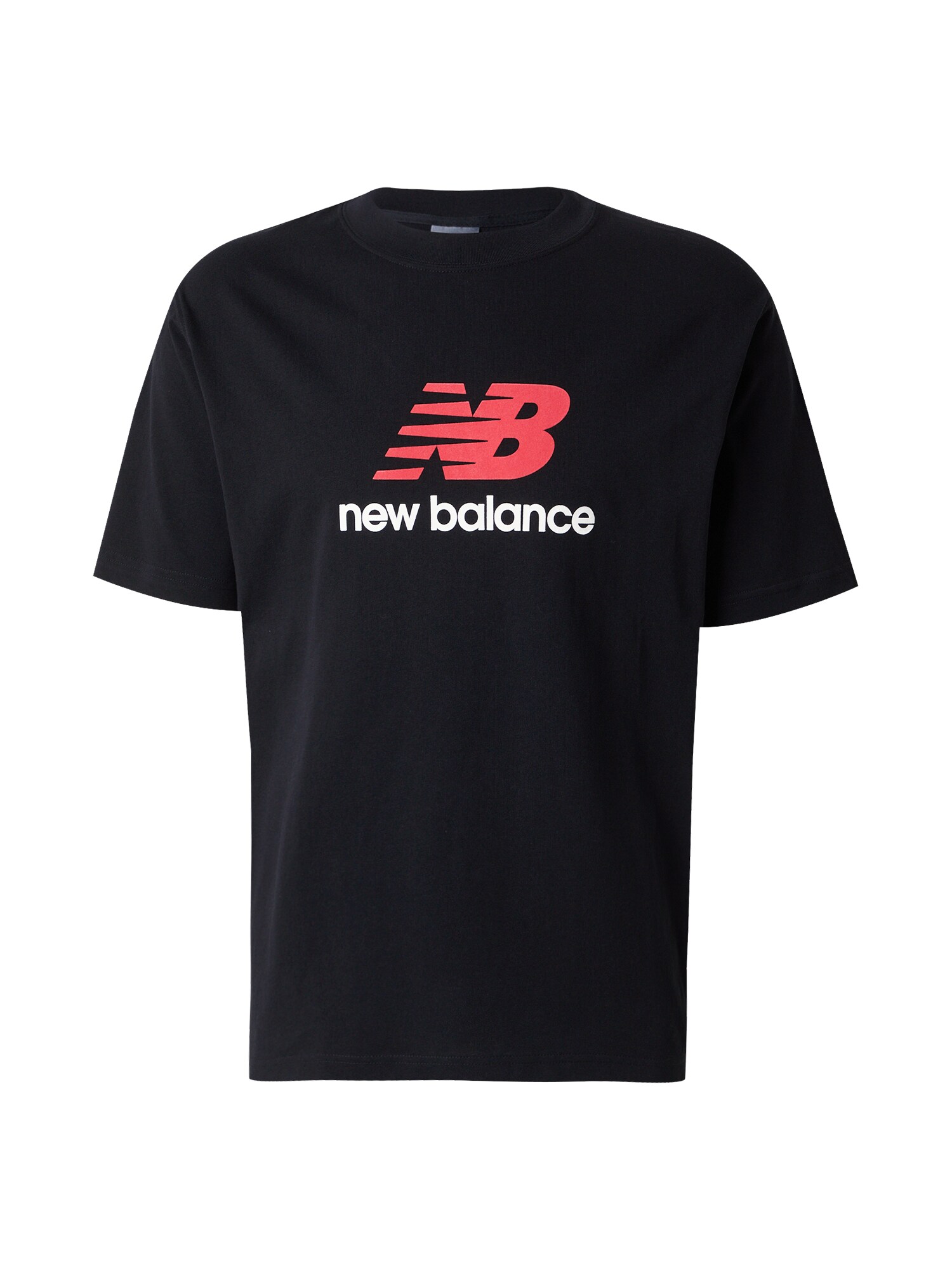new balance Póló 'Athletics'  rikító piros / fekete / fehér akciós termékkép 1