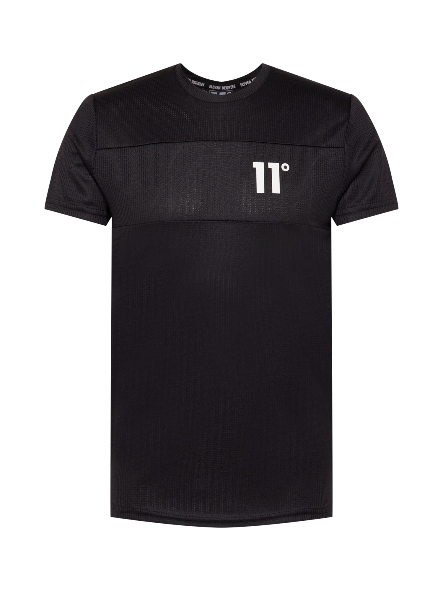 11 Degrees Marškinėliai juoda / balta