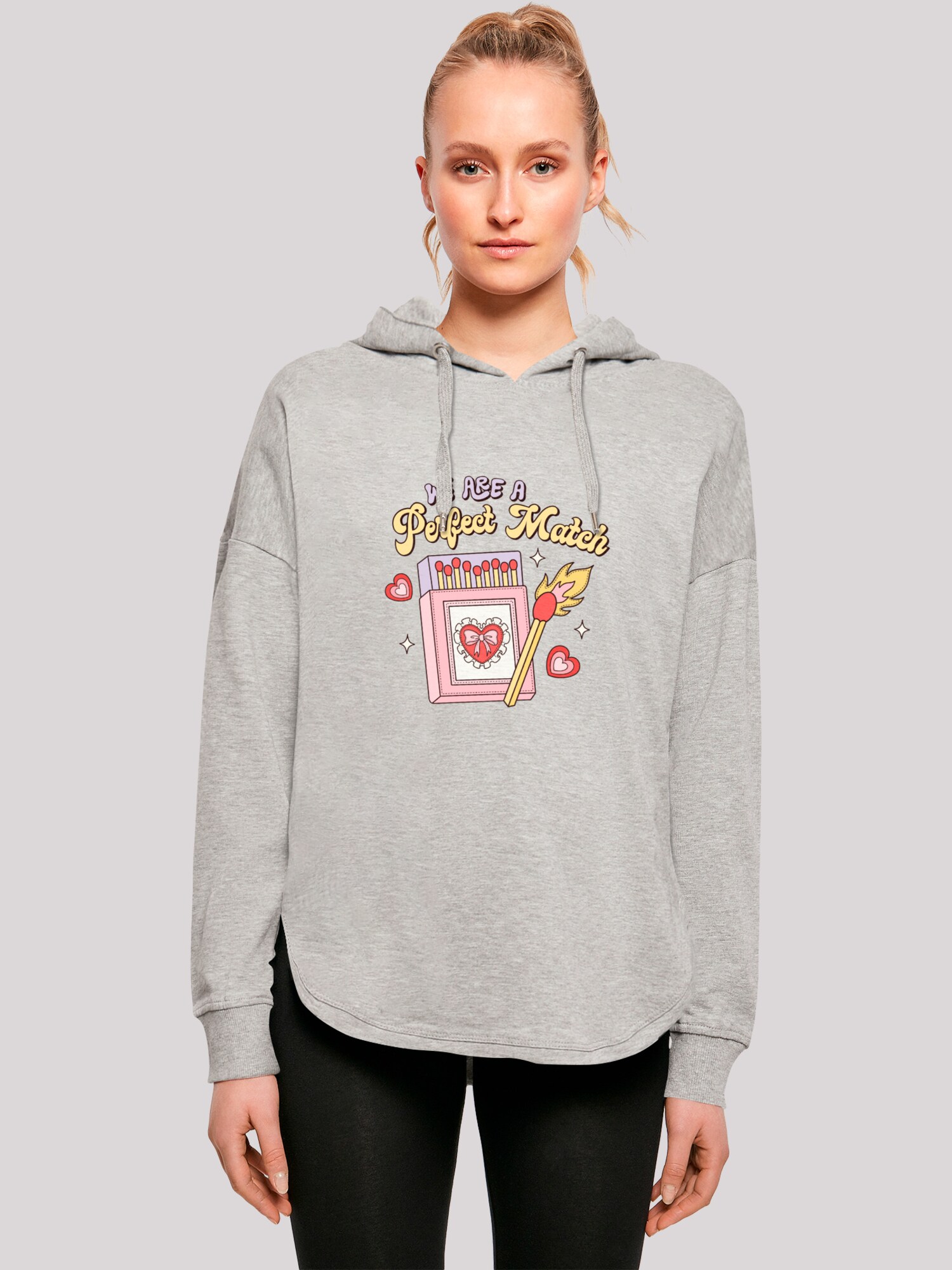 Thumbnail - F4NT4STIC Sweatshirt We Are A Perfect Match Love