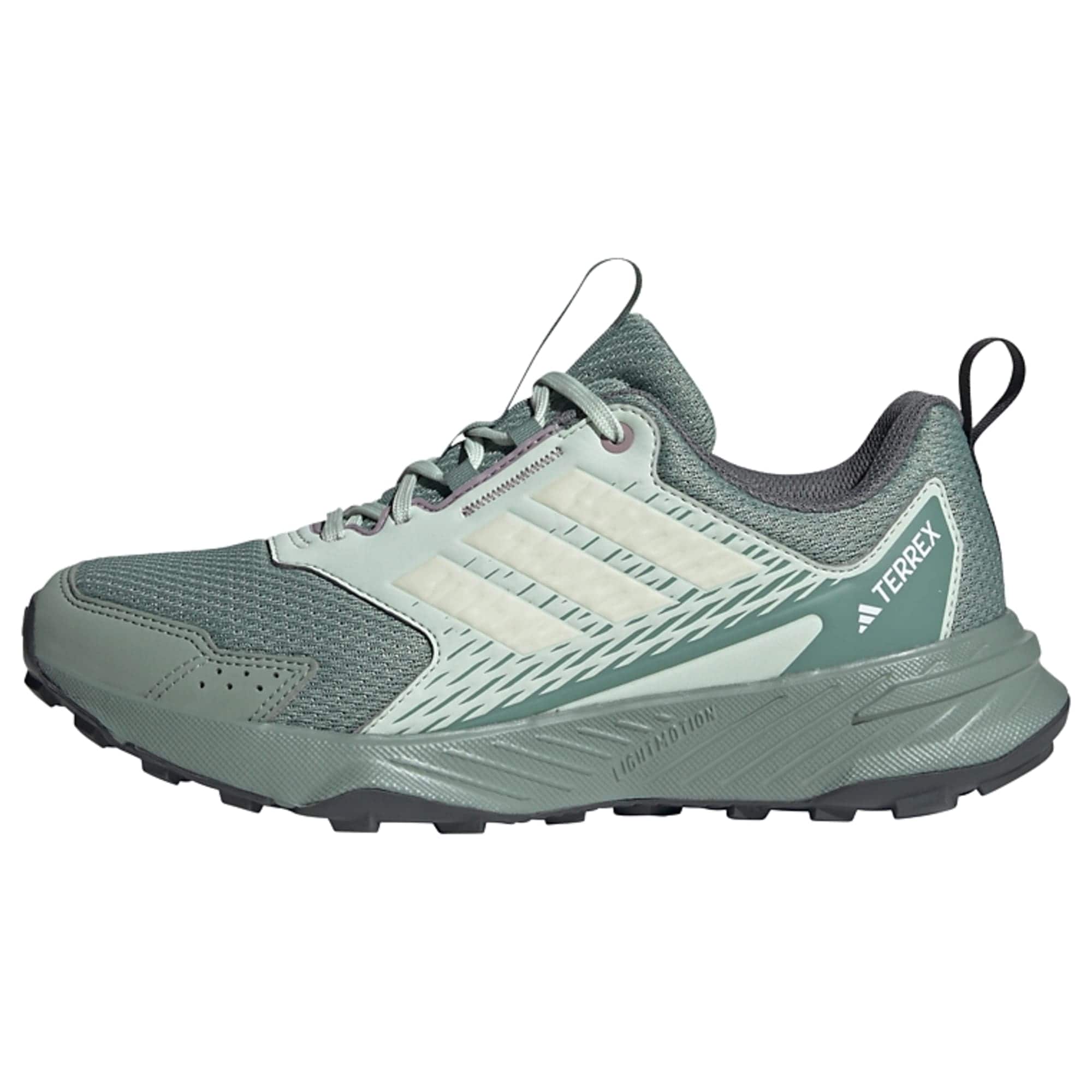 ADIDAS TERREX Pantofi Tracefinder Trail  gri deschis / verde mentă / verde pastel
