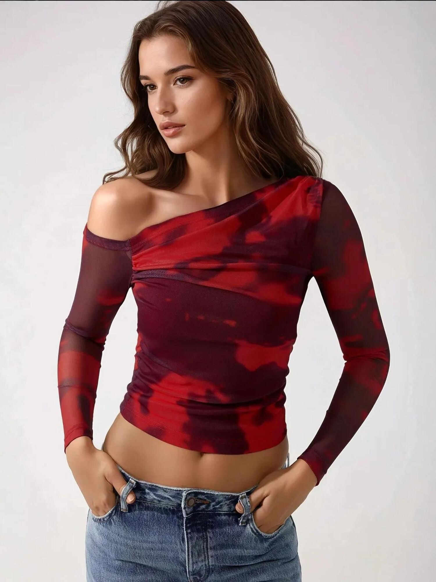 Hiccup Bluza crvena / tamno crvena