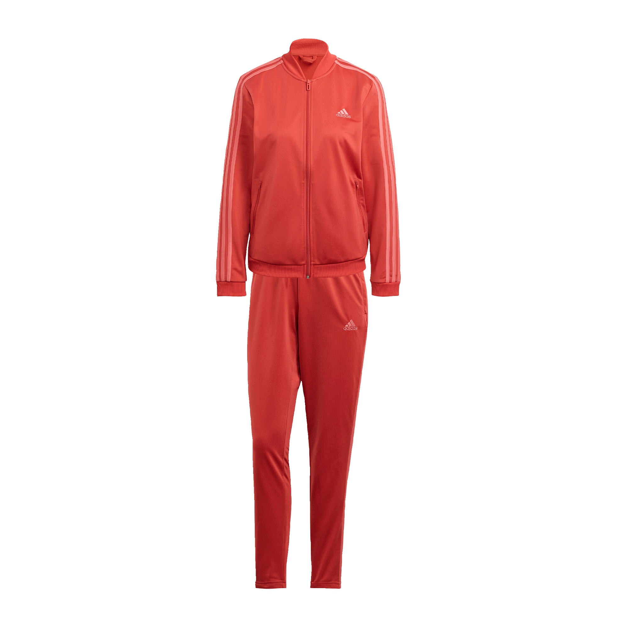 ADIDAS PERFORMANCE Sportinis kostiumas  raudona / ryškiai rožinė spalva