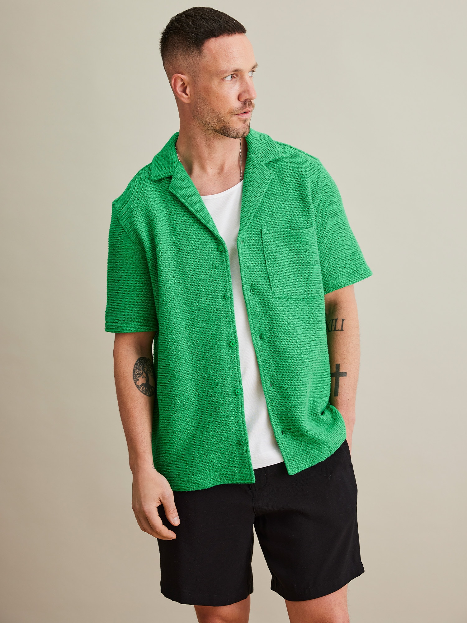 DAN FOX APPAREL Ing 'Heinrich'  zöld termék 2. képe