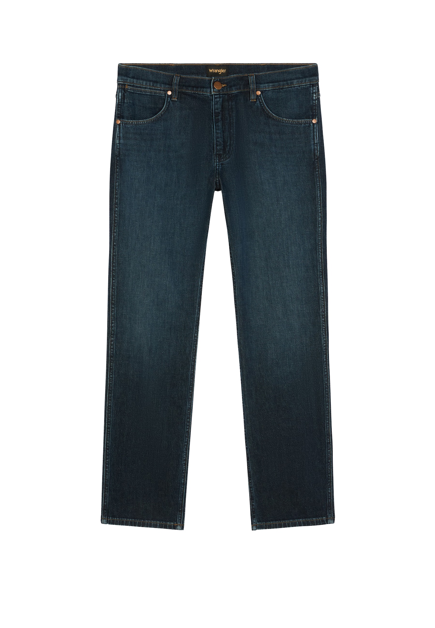 WRANGLER Džínsy 'GREENSBORO'  tmavomodrá