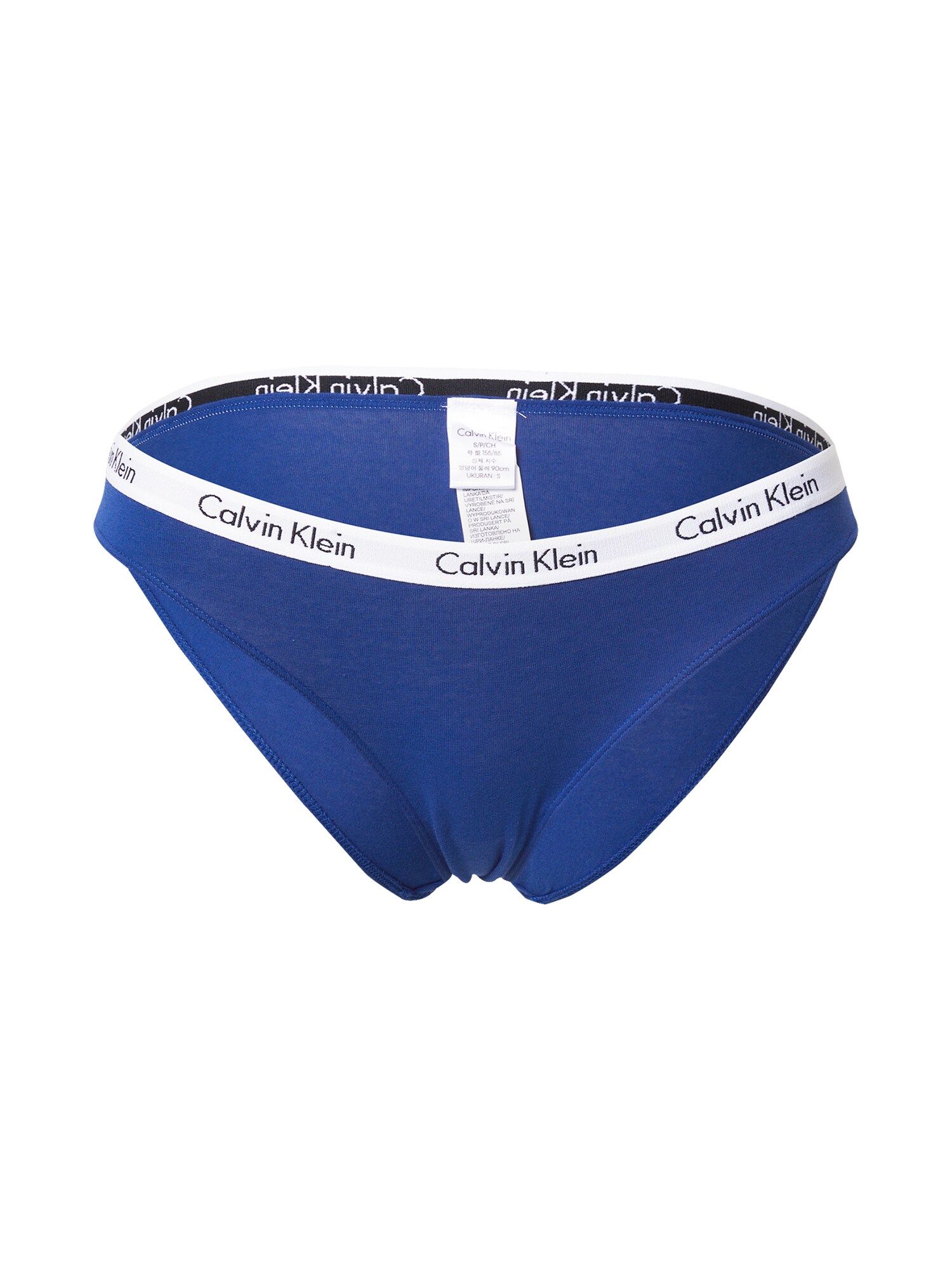 Calvin Klein Underwear Moteriškos kelnaitės 'Carousel'  mėlyna / balta / juoda
