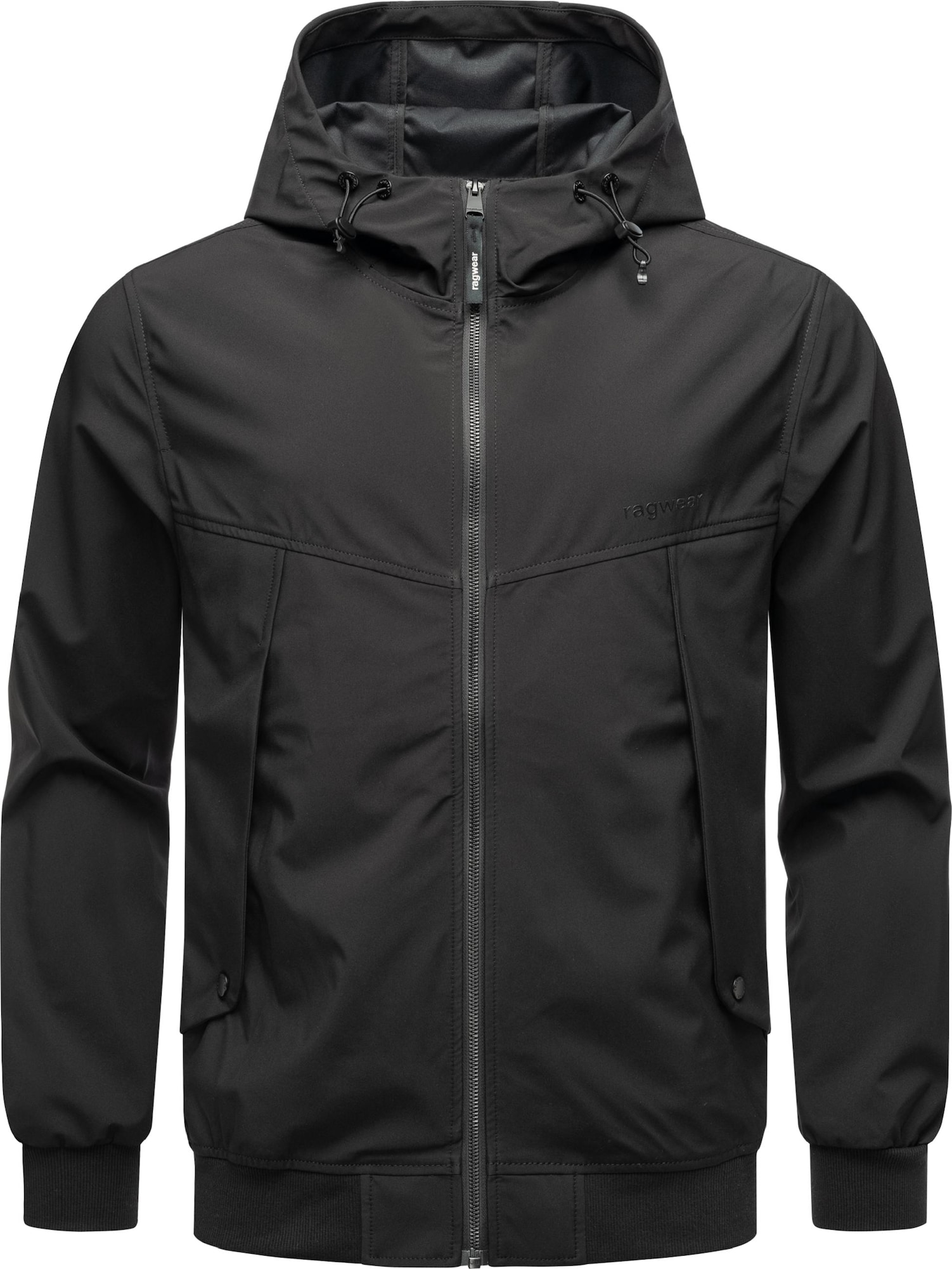 Ragwear Geacă outdoor Tyller Bonded   negru