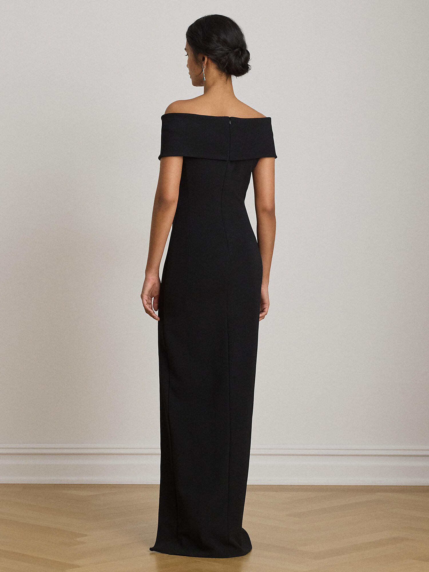 Lauren Ralph Lauren Vestido de noche  negro – imagen 15