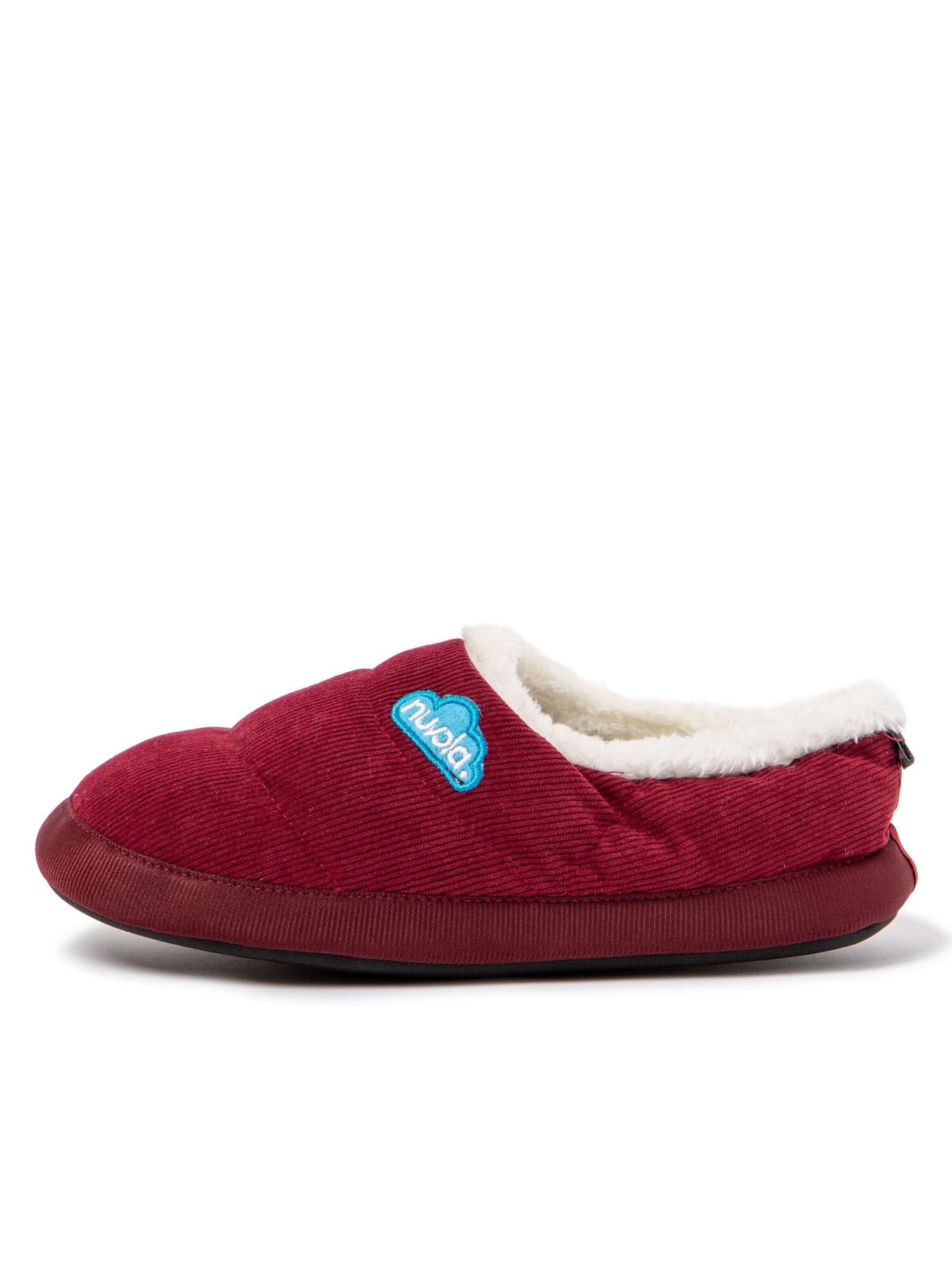 Nuvola. Zapatillas de casa 'Classic Cordy'  burdeos