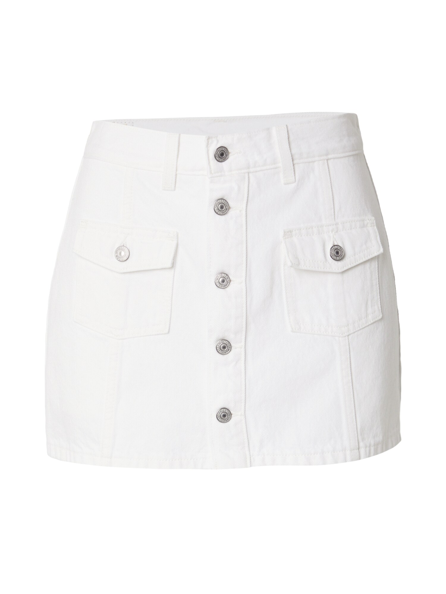 LEVIS ® Fustă Button Front Skort  alb denim