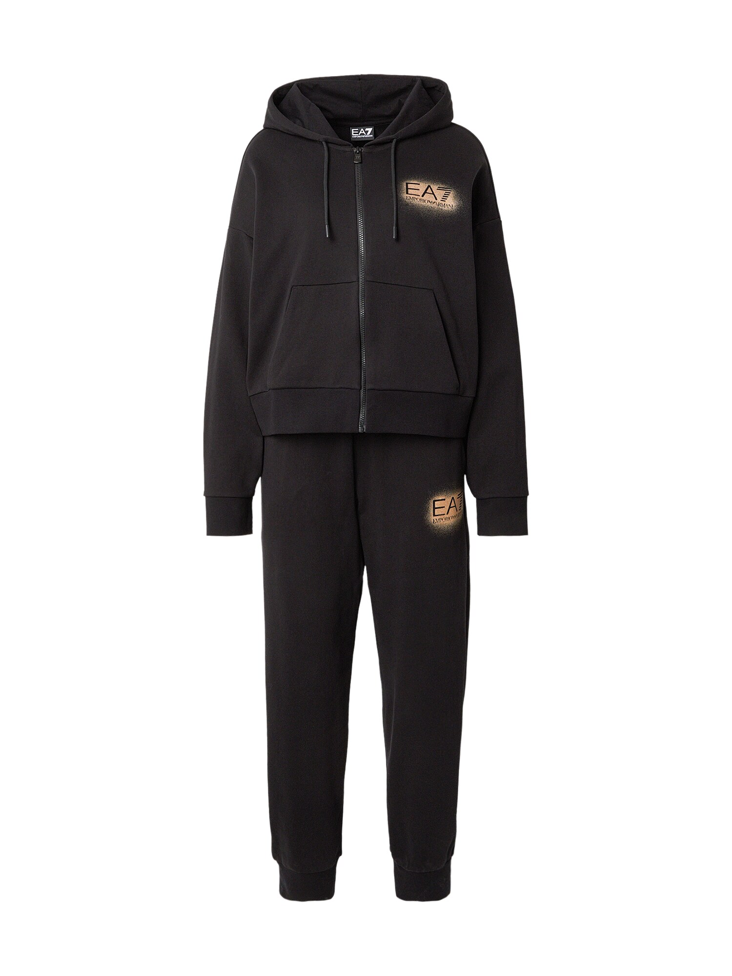 EA7 Emporio Armani Trening  roz pudră / negru