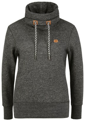 Oxmo Sweatshirt ‘Cecilia’ Grijs gemêleerd / Zwart