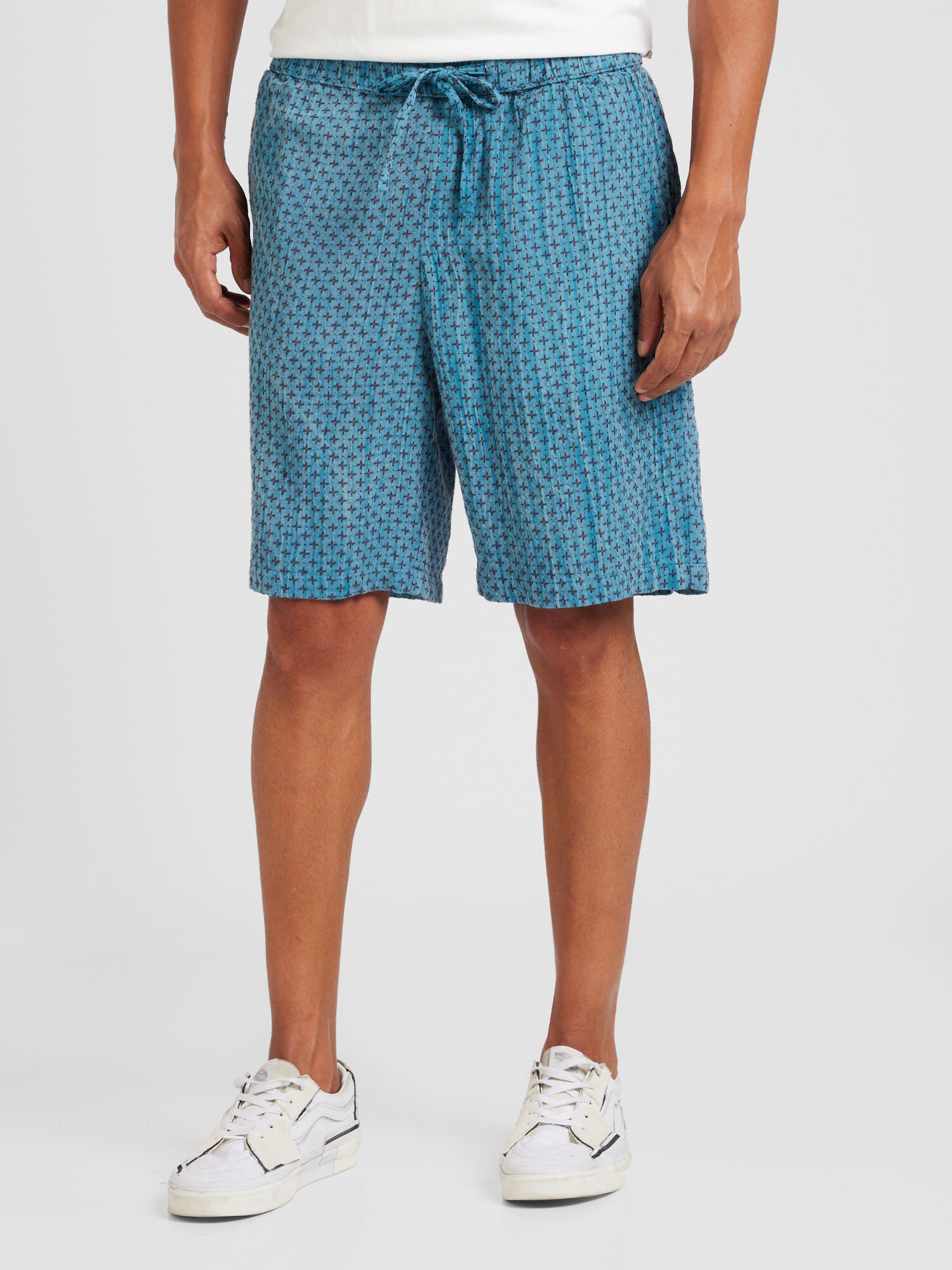 TOPMAN Nohavice modrá / čierna (obrázok 4)
