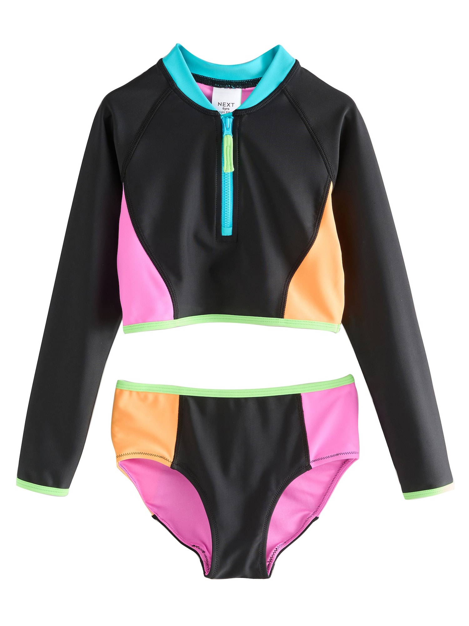Next Costum de baie două piese  mai multe culori / negru