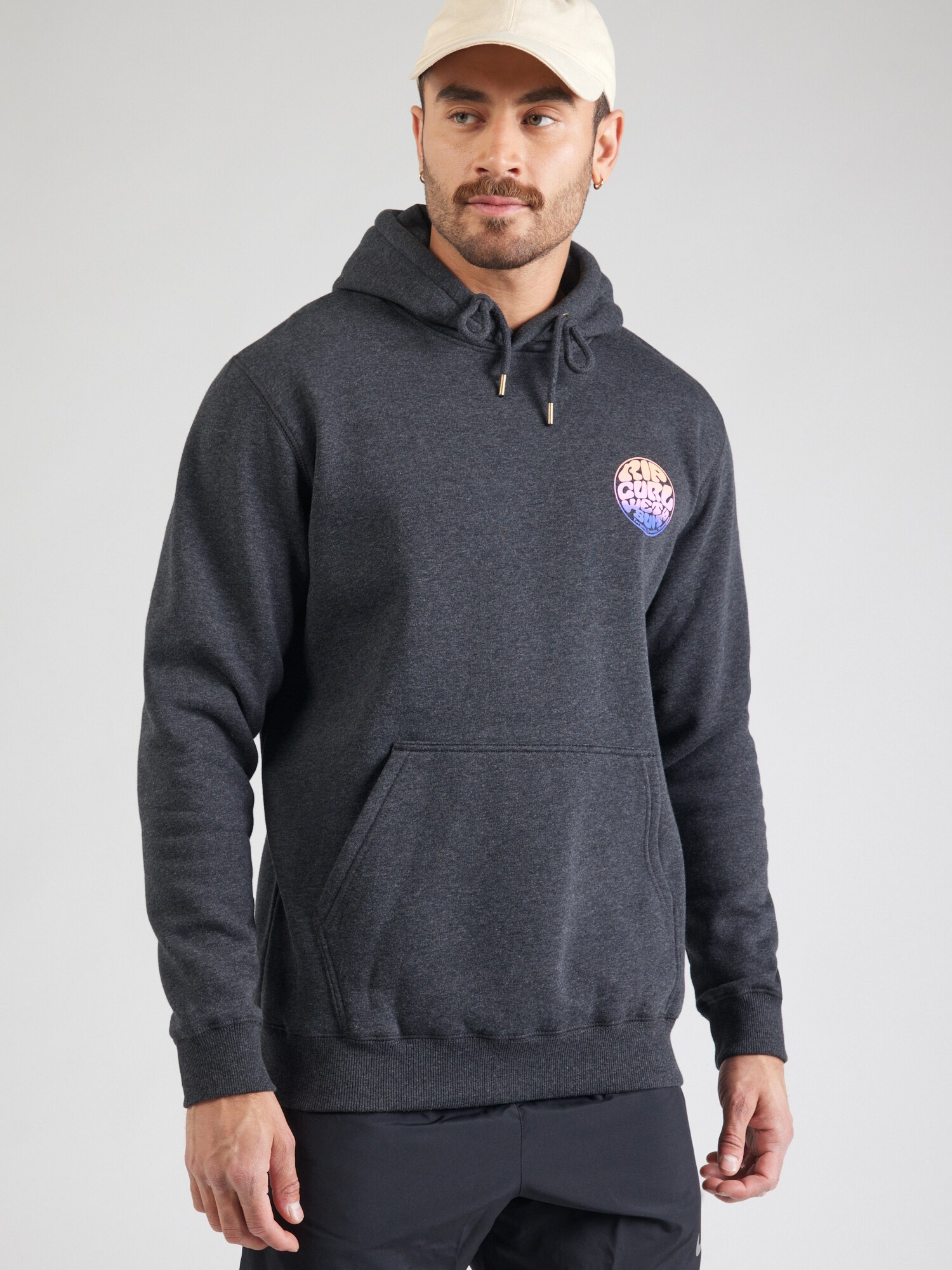 RIP CURL Sport szabadidős felsők  kék / sárgabarack / rózsa / fekete melír termék 2. képe