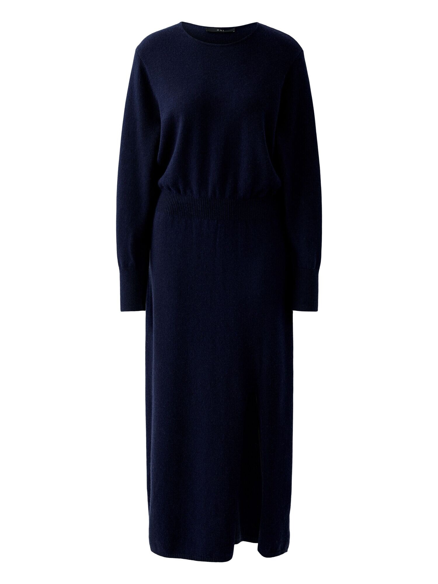 OUI Rochie tricotat  albastru închis