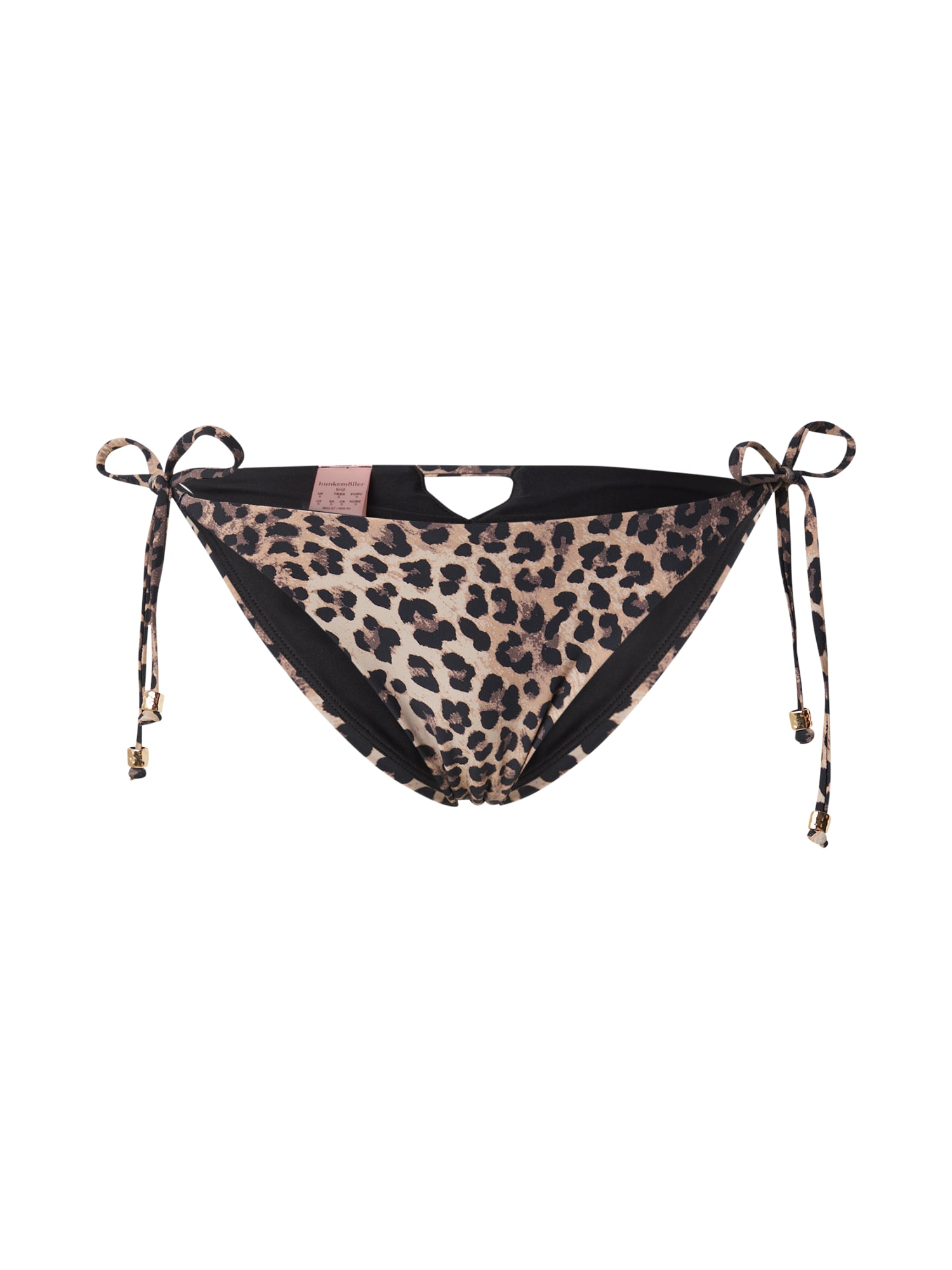 Hunkemöller Bikini nadrágok 'Animalia'  cappuccinobarna / sötét barna / fekete akciós termékkép 1