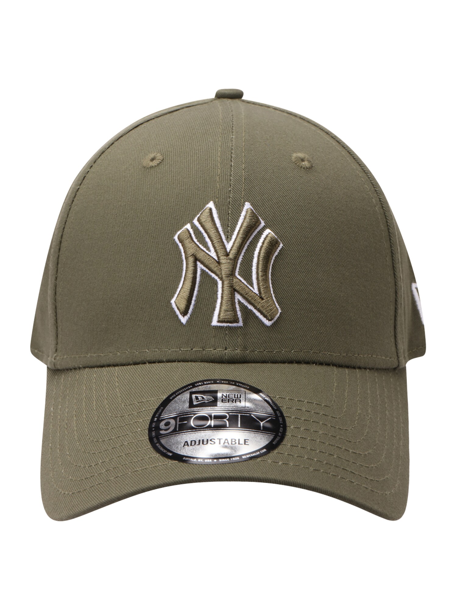 NEW ERA Sapkák 'OUTLINE 9FORTY NEYYAN'  szürke / zöld / fehér termék 2. képe