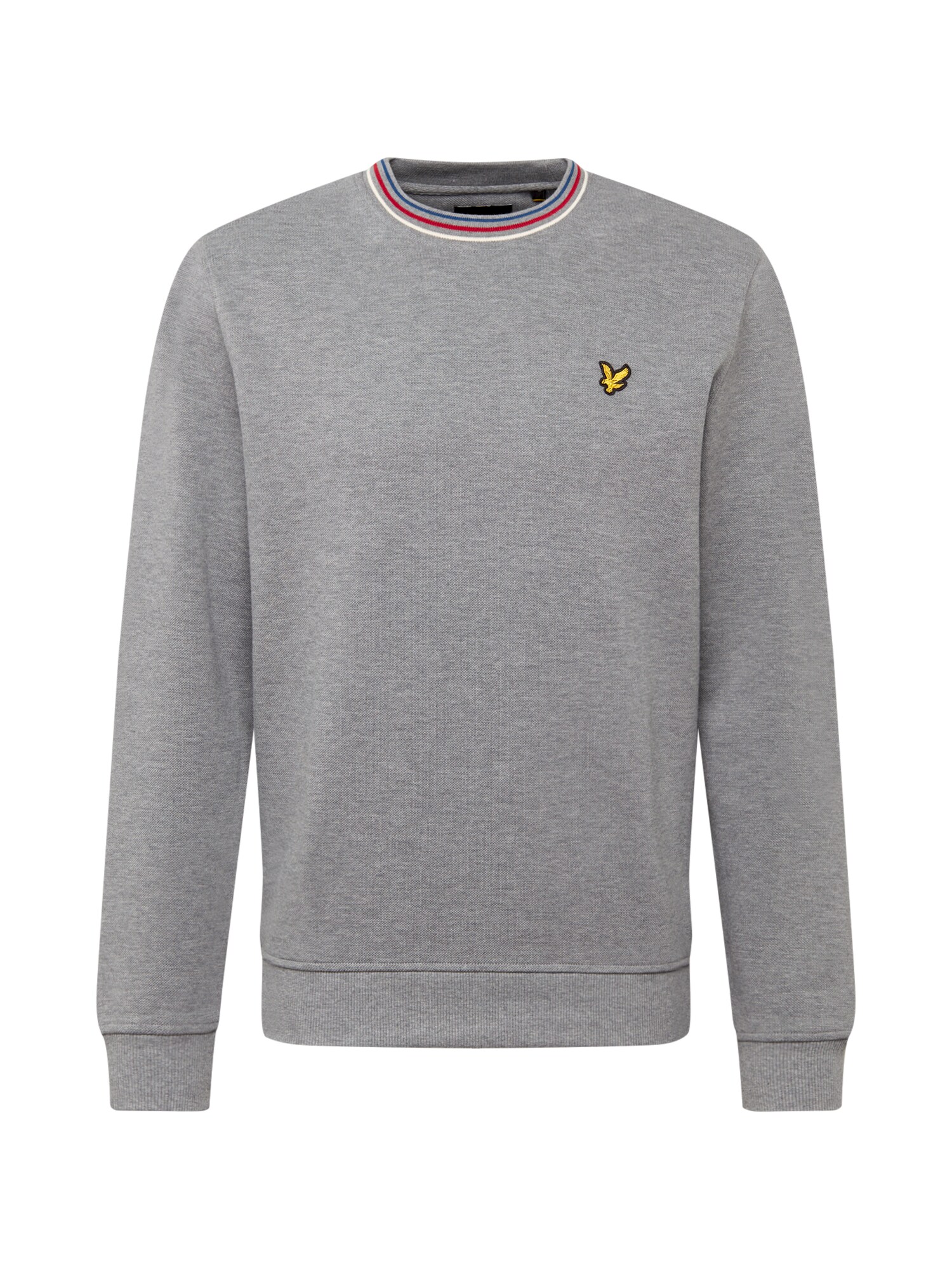 Lyle & Scott Megztinis be užsegimo  pilka / balta / raudona