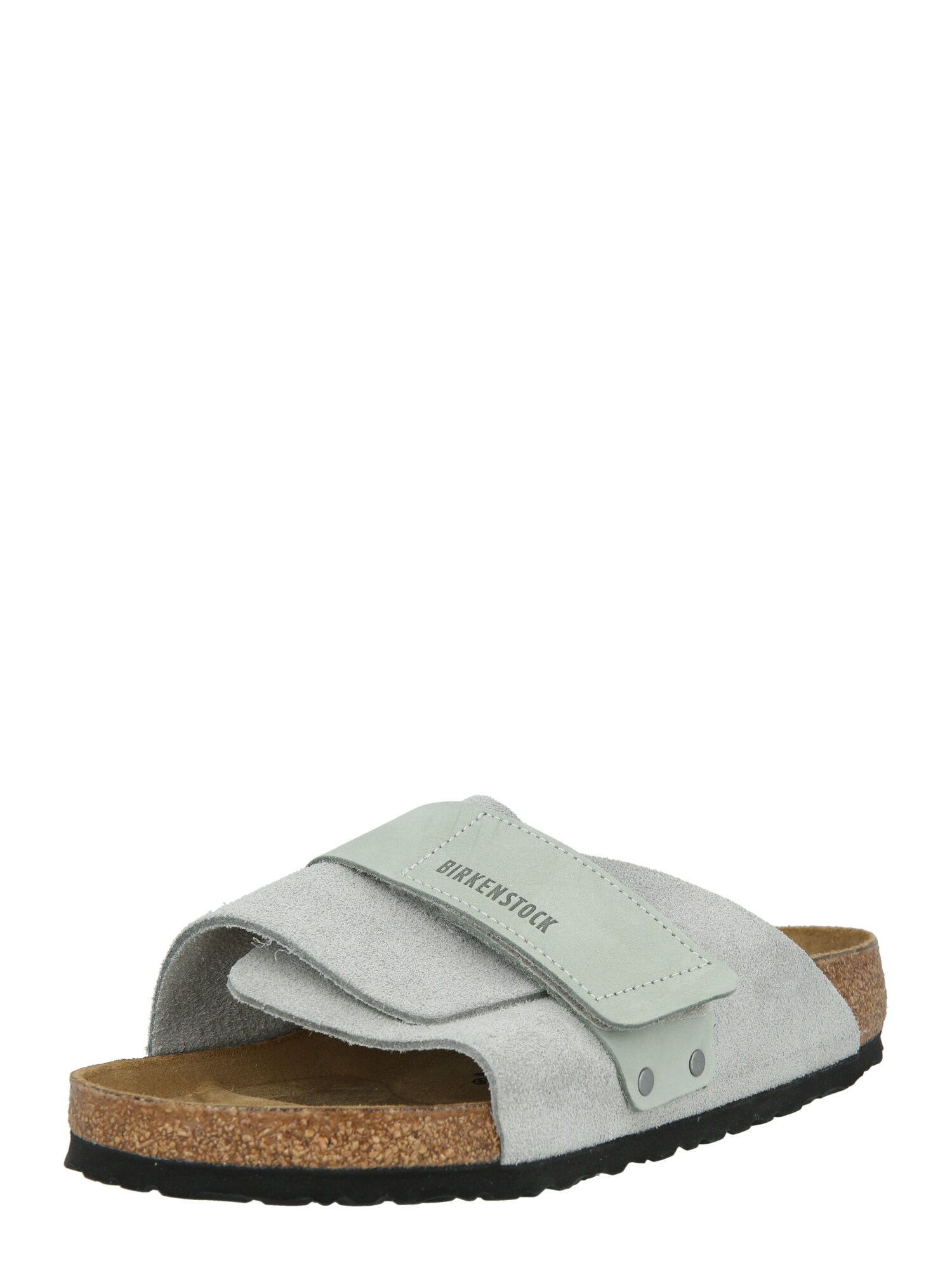 BIRKENSTOCK Saboți Kyoto  verde mentă / verde pastel