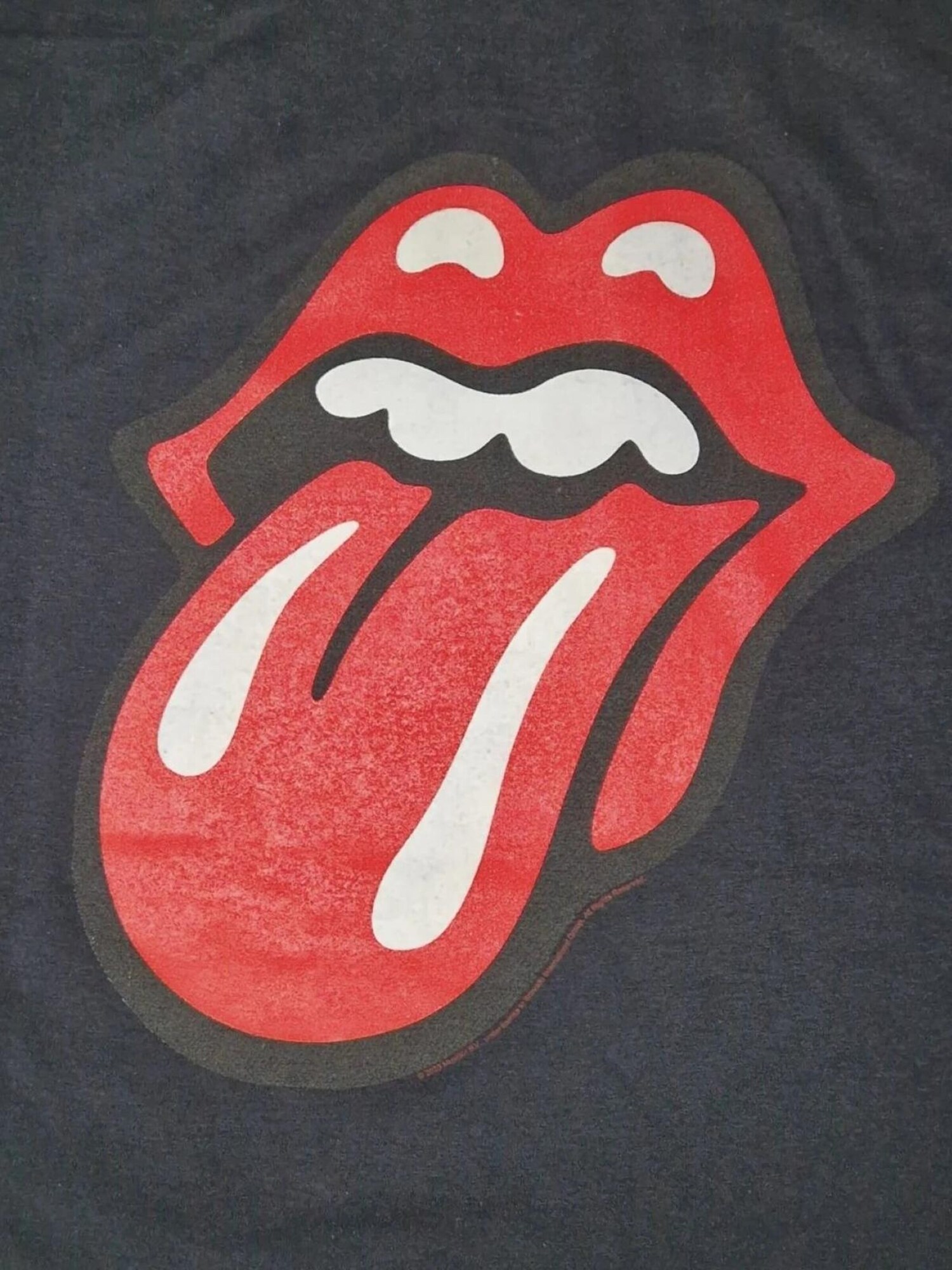 THE ROLLING STONES Camiseta 'Rolling Stones 1971 Classic tonque T-Shirt' negro – imagen 3