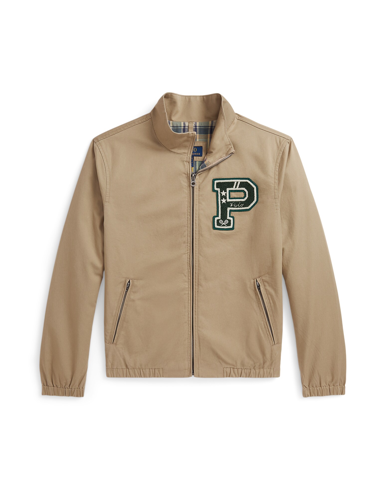 Polo Ralph Lauren Geacă de primăvară-toamnă  bej / kaki / verde închis / alb