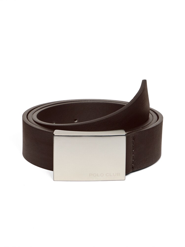 Polo Club Gürtel Herren Größe 90 braun
