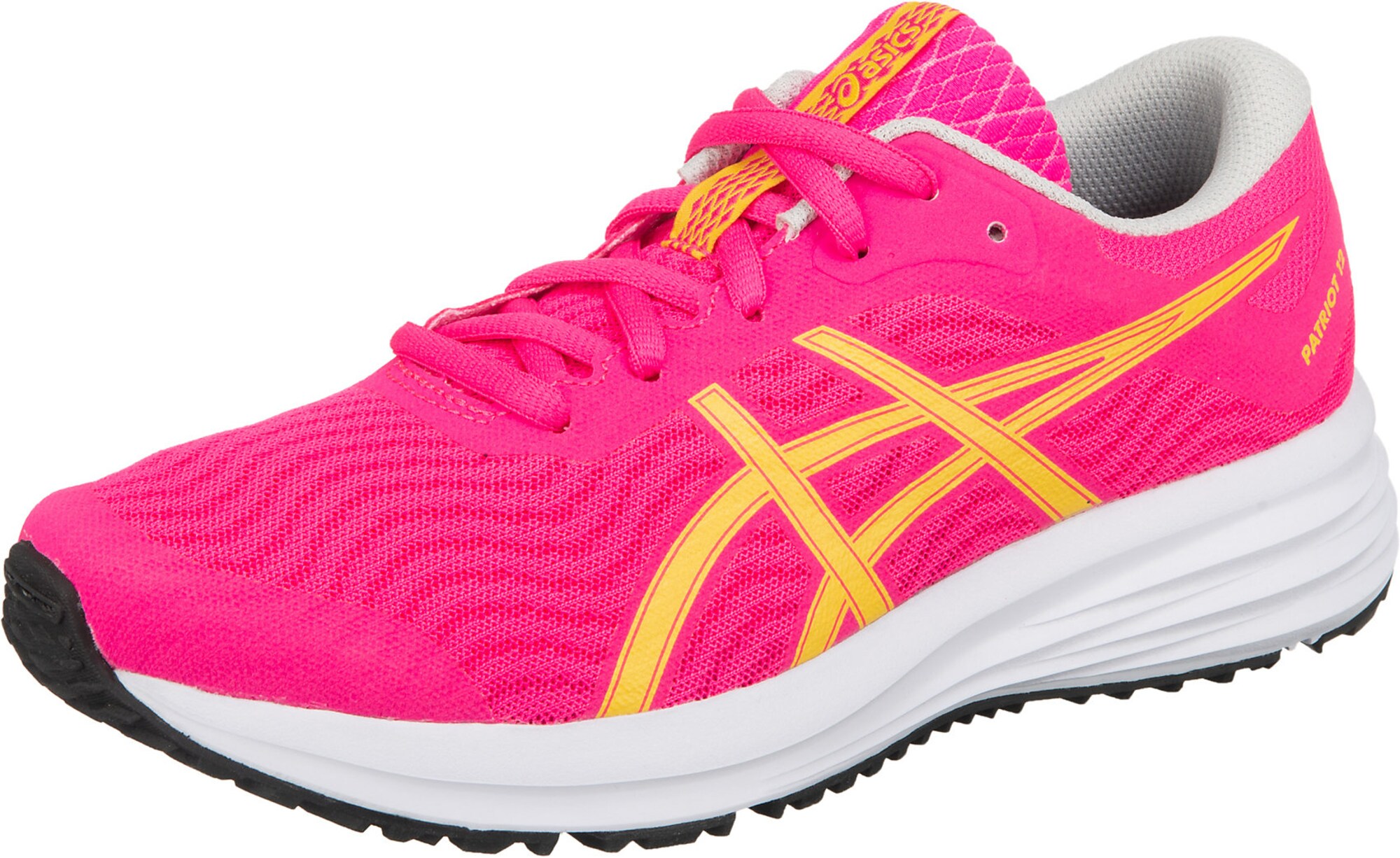 ASICS Sportiniai batai 'PATRIOT 12'  geltona / neoninė rožinė
