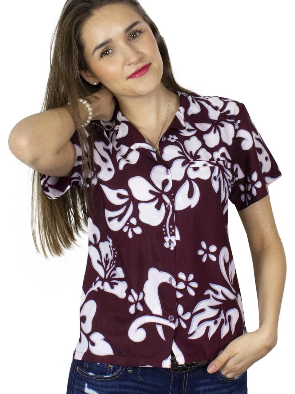 Blus 'Hibiscus'