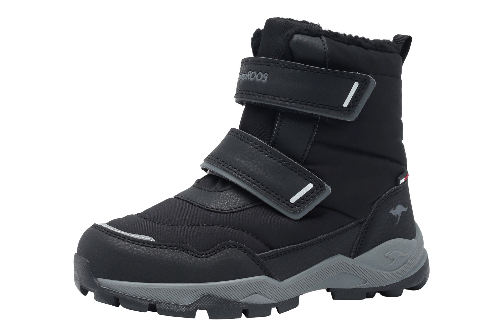 KangaROOS Cizme Ronnie V gri / negru