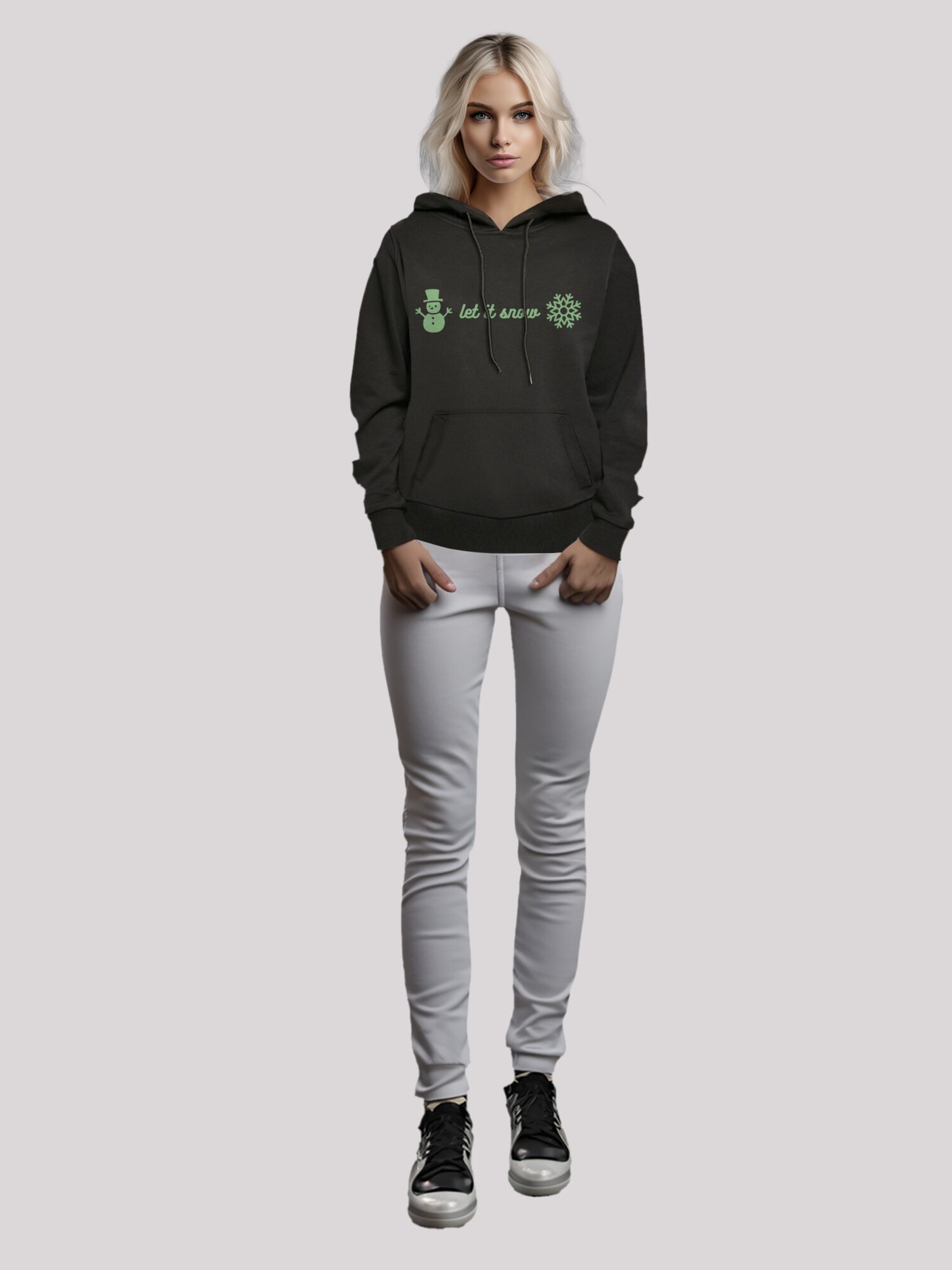Thumbnail - F4NT4STIC Sweatshirt Weihnachten let it snow
