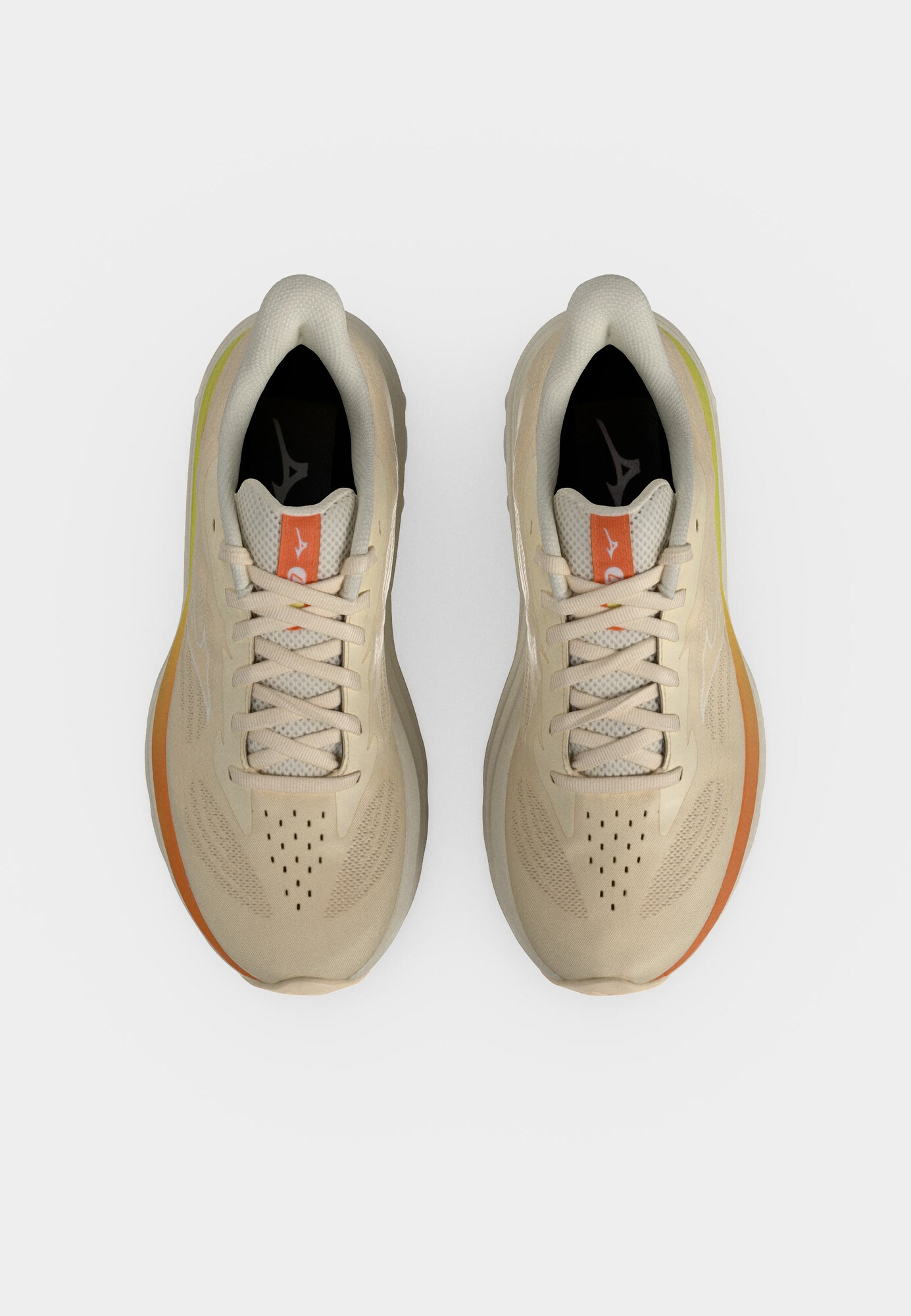 MIZUNO Zapatillas de running 'WAVE SKYRISE 7'  arena / lima / mandarina / naranja claro – imagen 3