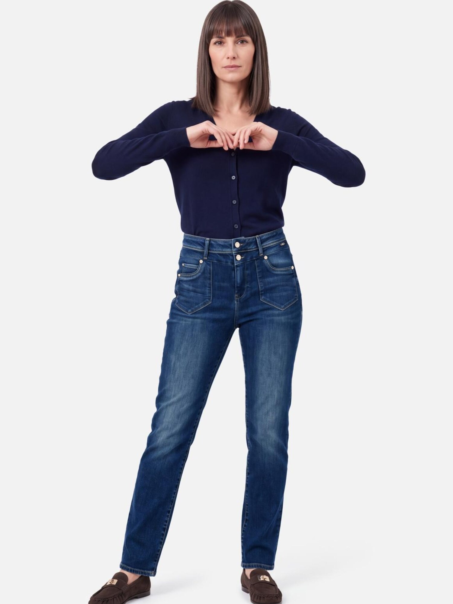 M.O.D MIRACLE OF DENIM Traperice plava