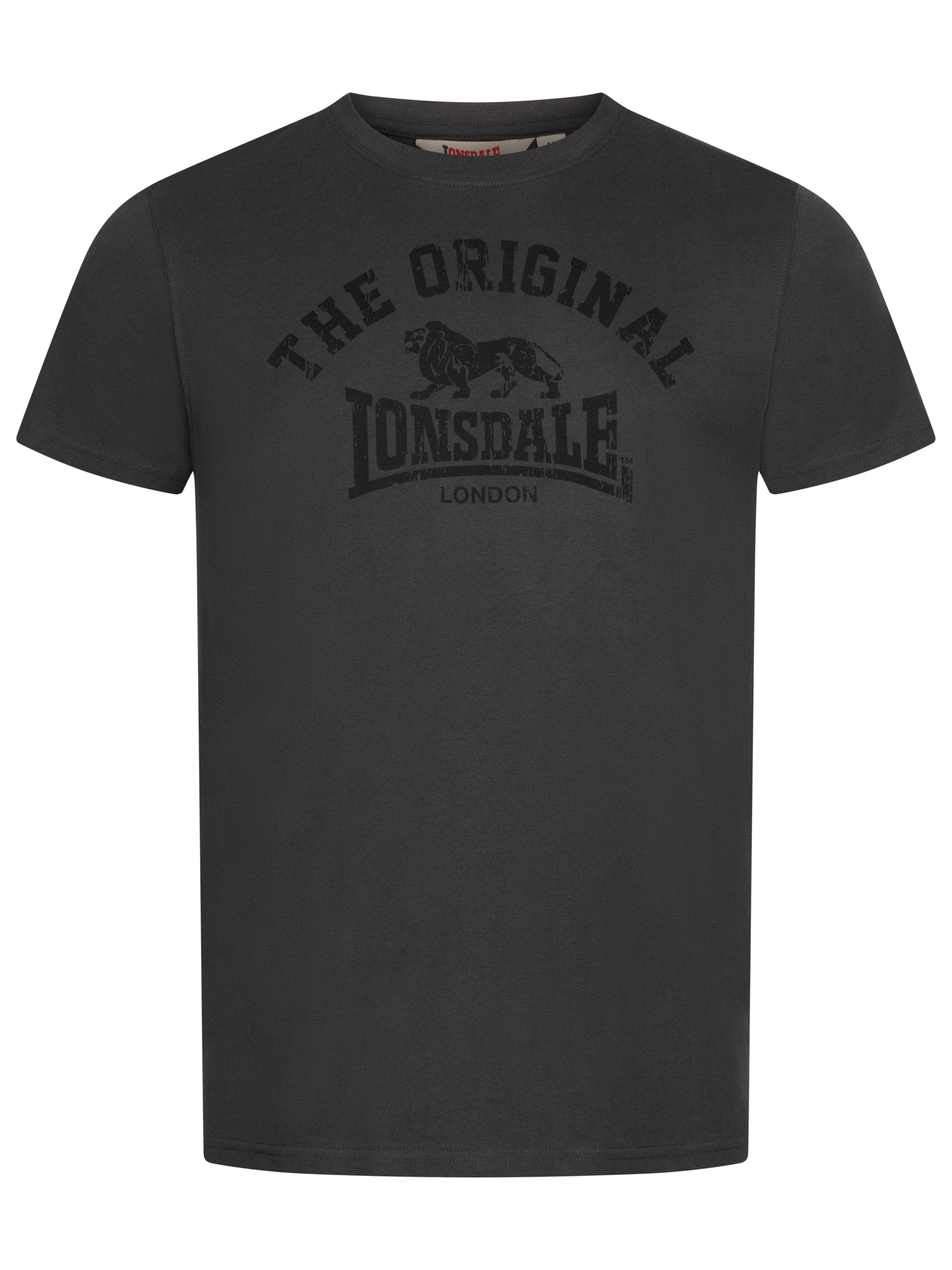 LONSDALE Póló 'ORIGINAL'  antracit / sötétszürke / fekete akciós termékkép 1