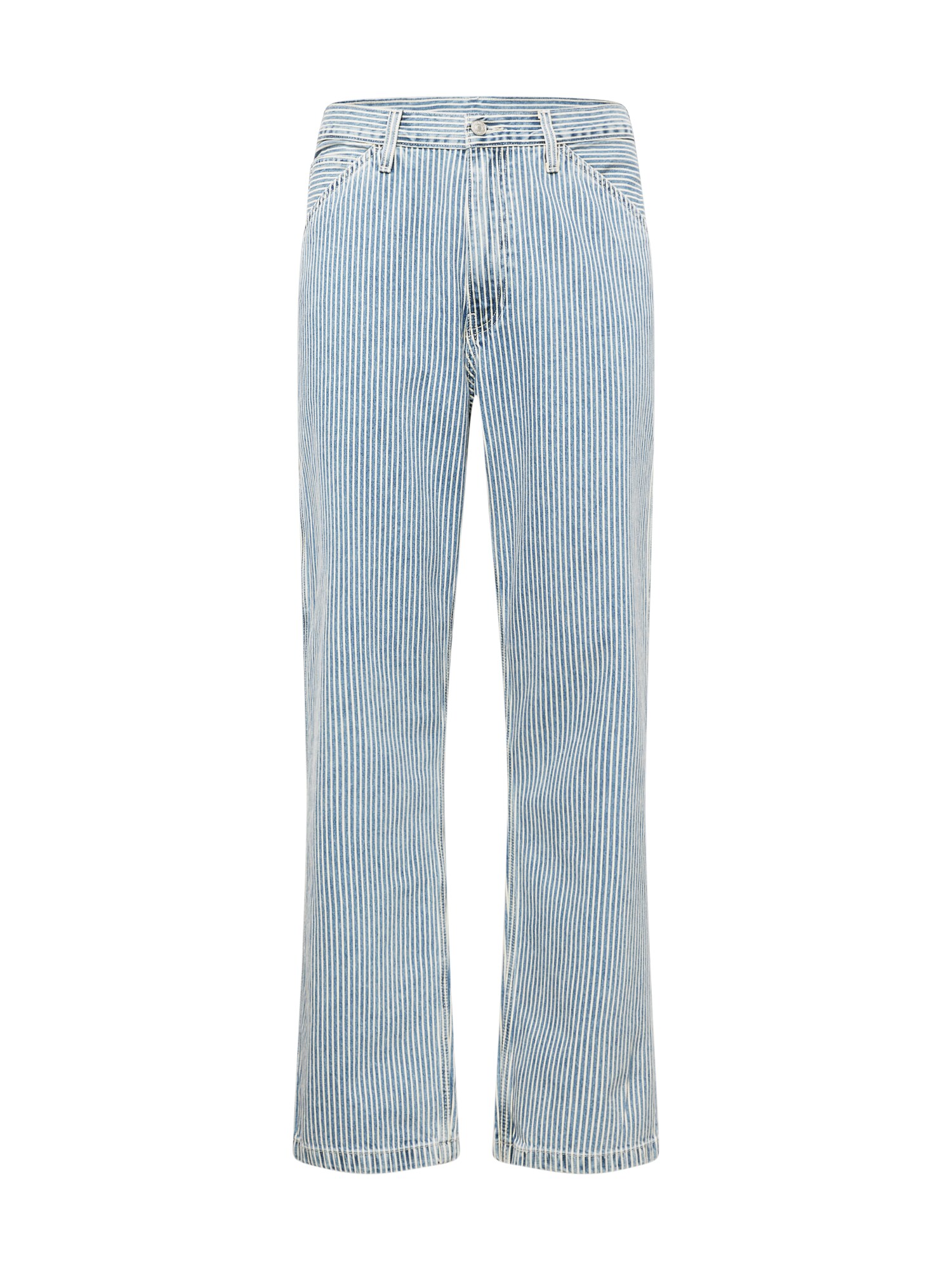 LEVI'S Traperice  plavi traper / bijela