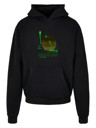 F4NT4STIC Sweatshirt ‘SEVENSQUARED’ Bruin / Mokka / Neongroen / Zwart