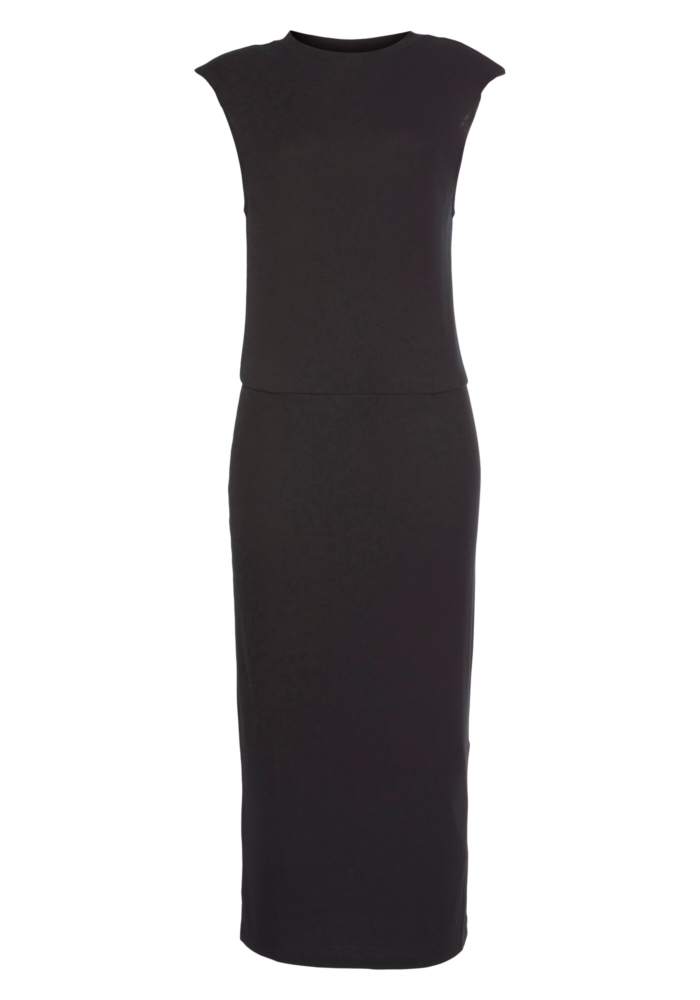 LASCANA Rochie tricotat  negru