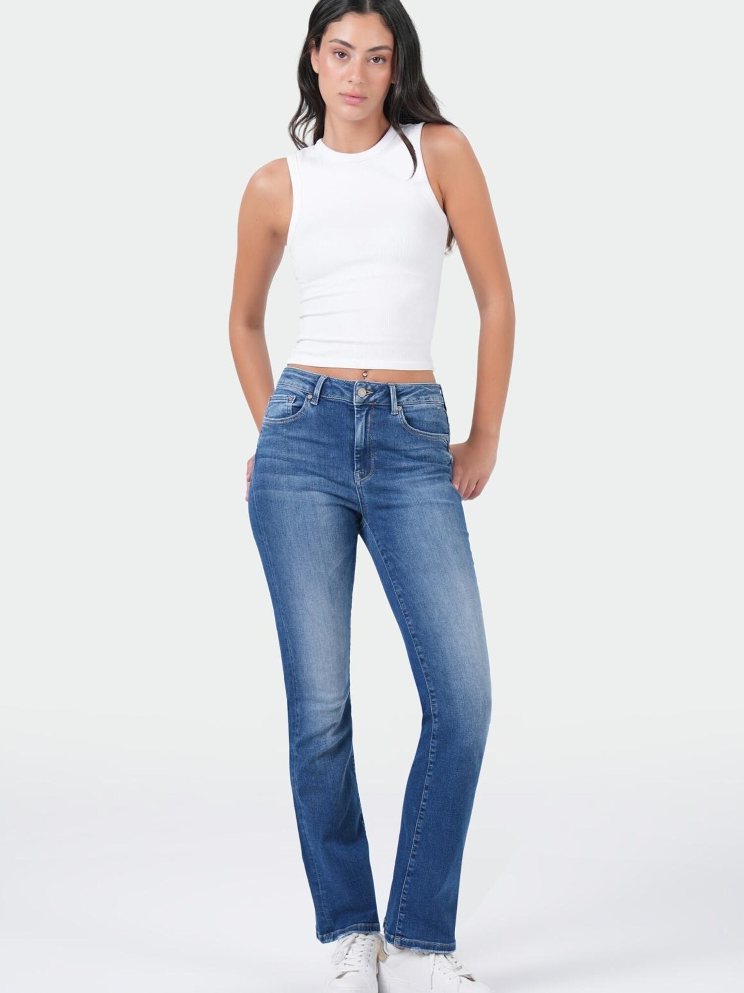 M.O.D MIRACLE OF DENIM Traperice plava