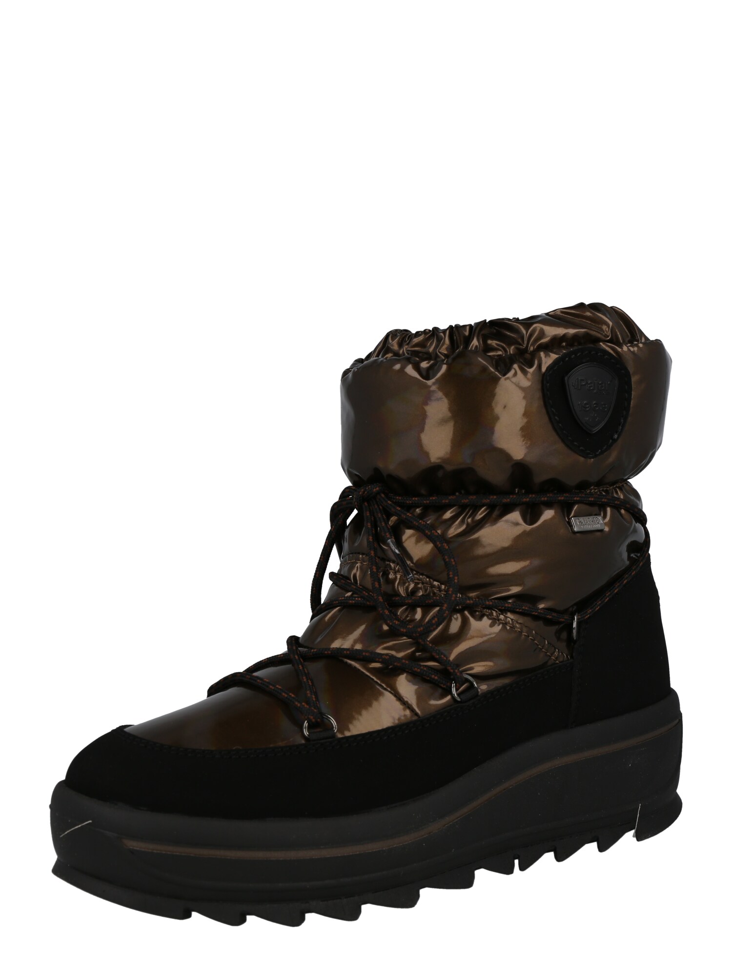 Pajar Canada Sniega apavi 'TAYA' šokolādes krāsas / melns
