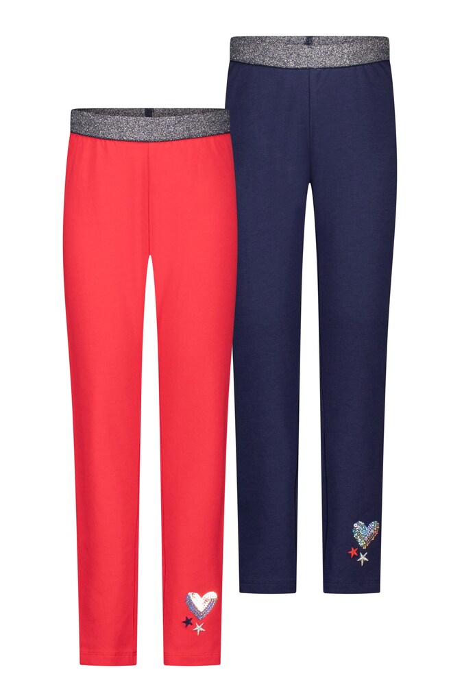 SALT AND PEPPER Leggings 'Summer' Mädchen Größe 122 blau / rot