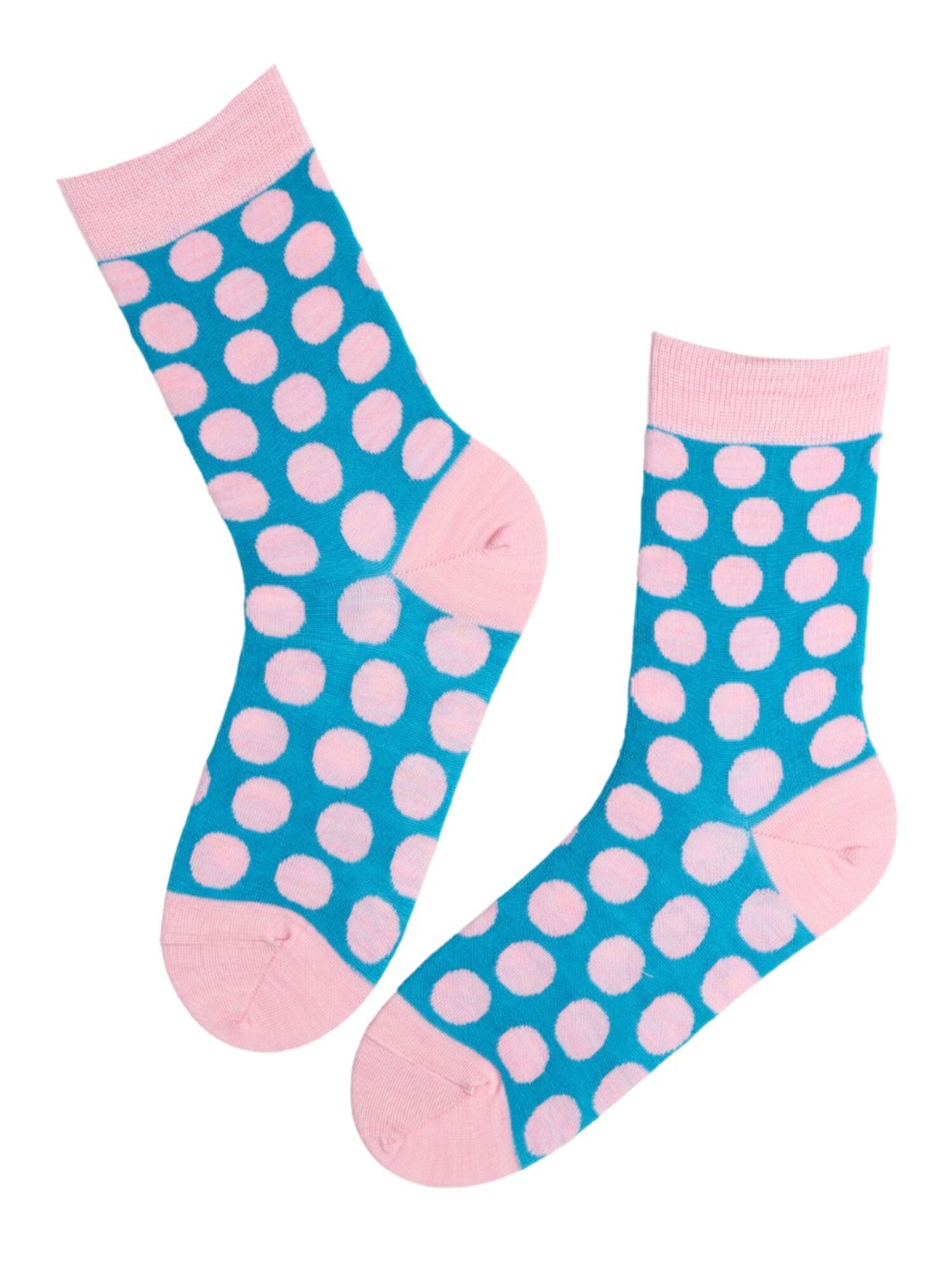Sokisahtel Čarape 'POPPY merino wool socks with dots' plava